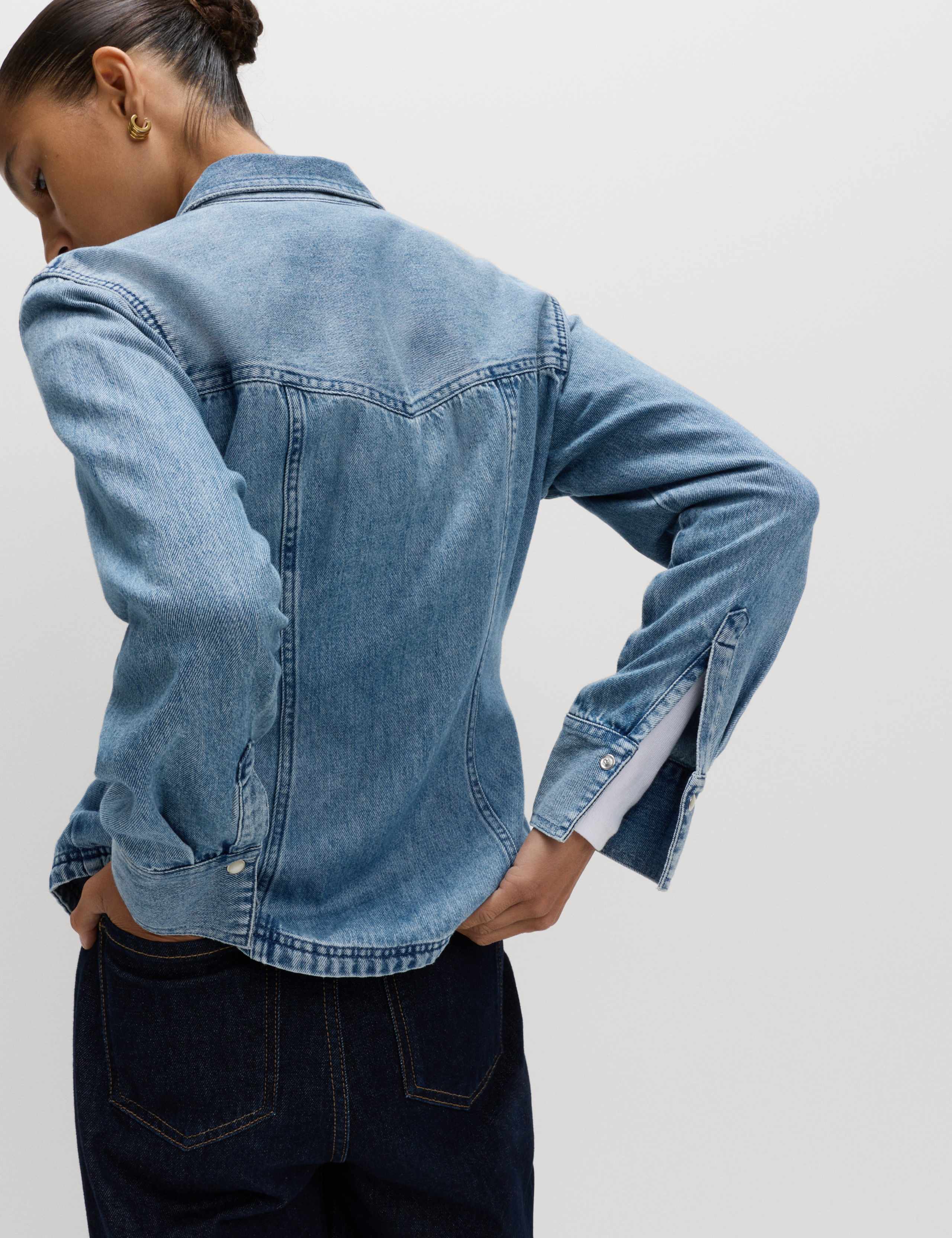 Denim Western Shirt 3 of 3