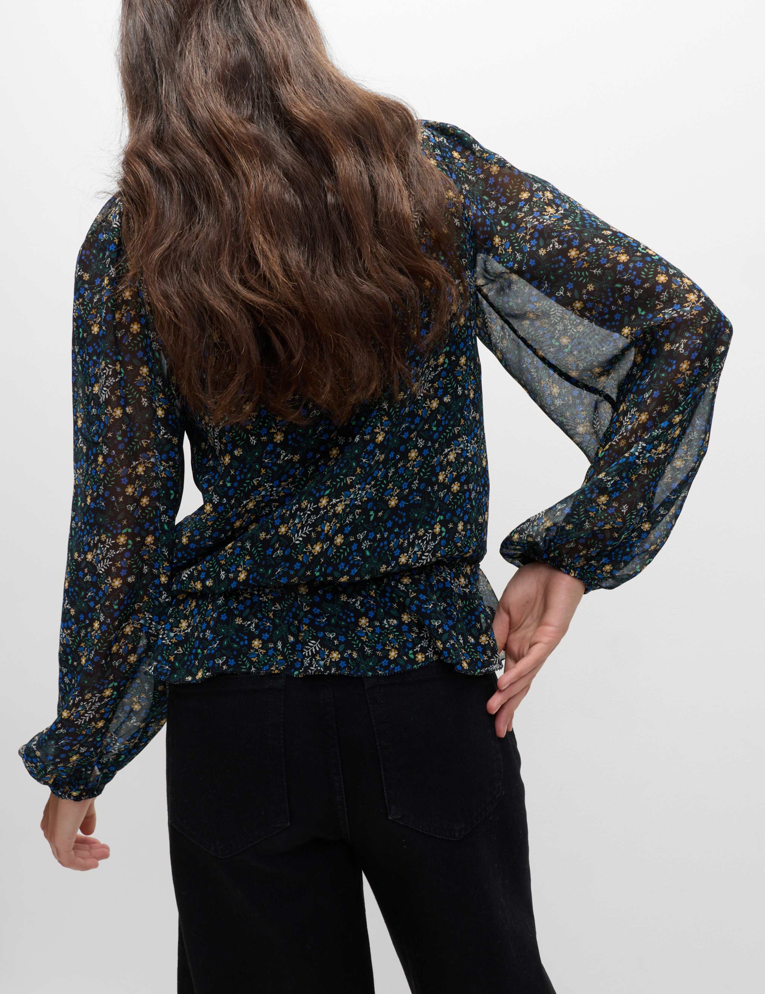Floral Long Sleeve Blouse 4 of 6