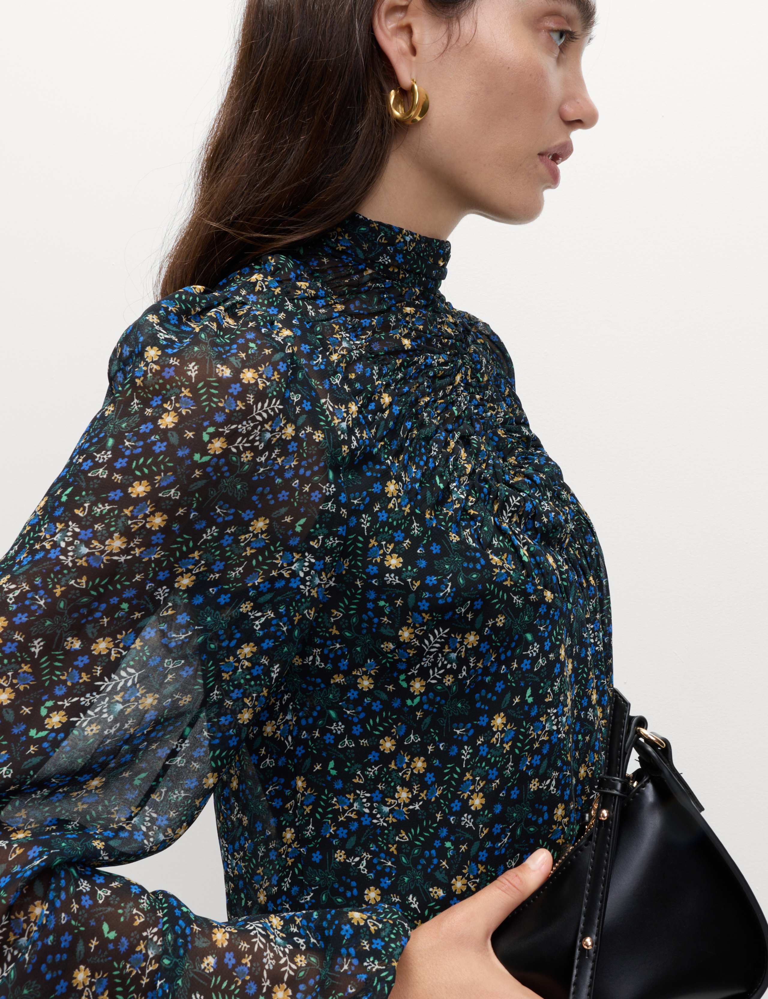 Floral Long Sleeve Blouse 6 of 6