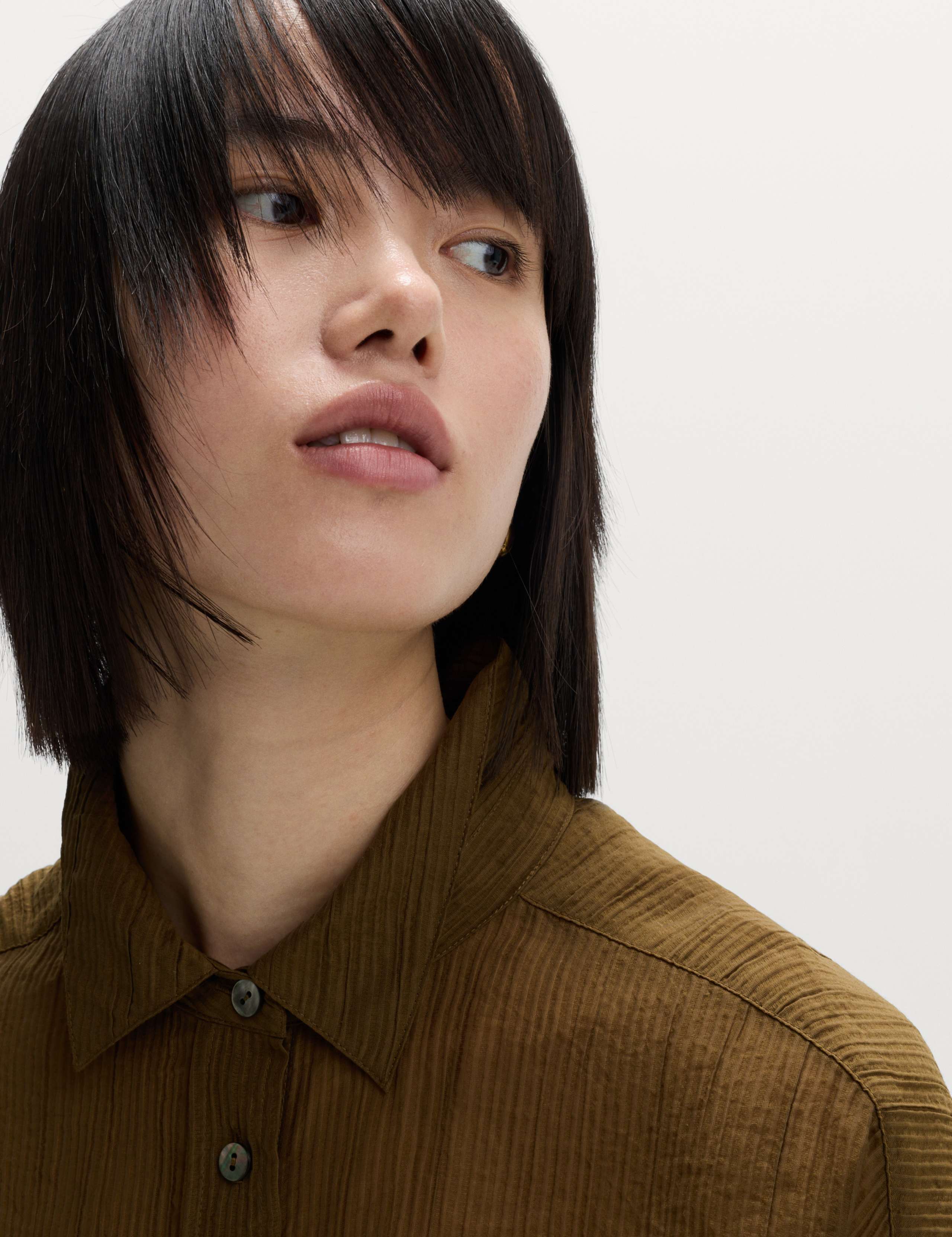 Lyocell Rich Textured Collared Shirt 3 of 6