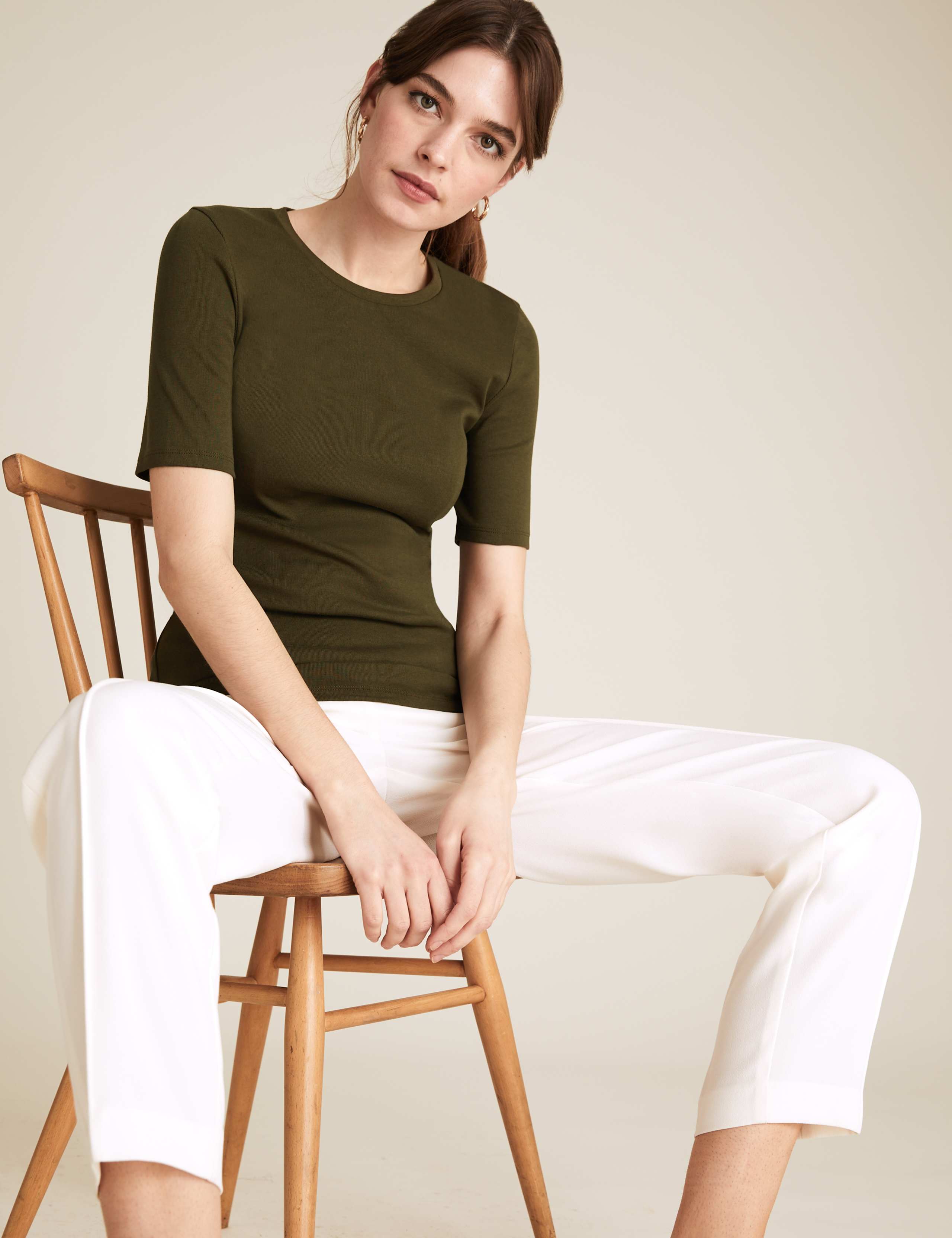 Pure Cotton Regular Fit T-Shirt 3 of 5