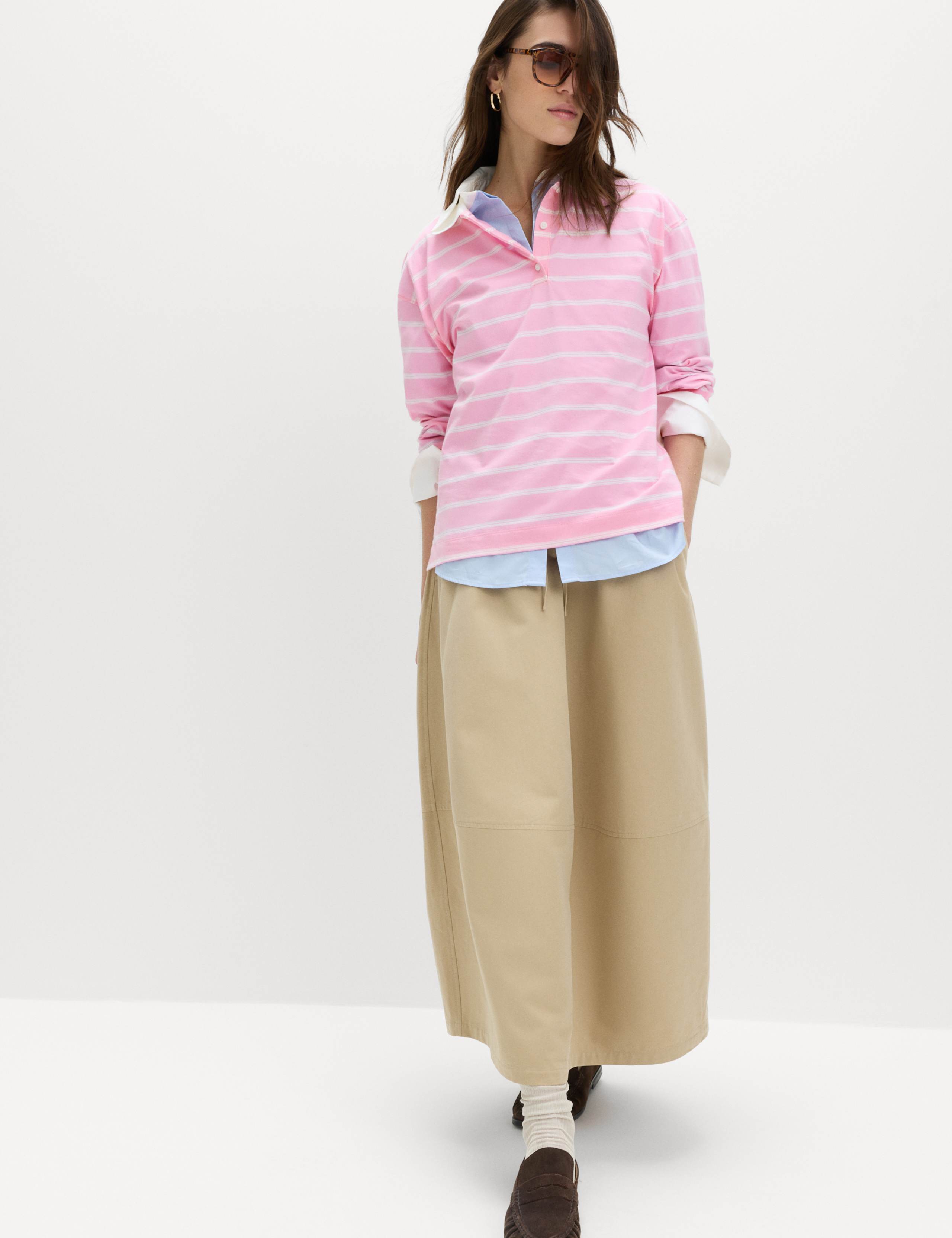 Pure Cotton Striped Rugby Top 4 of 7