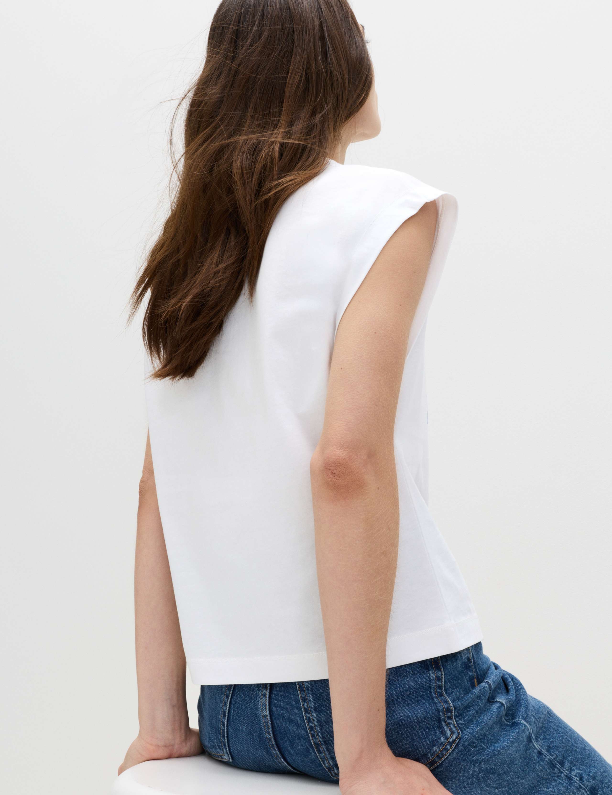 Pure Cotton Graphic Cap Sleeve T-Shirt 4 of 5