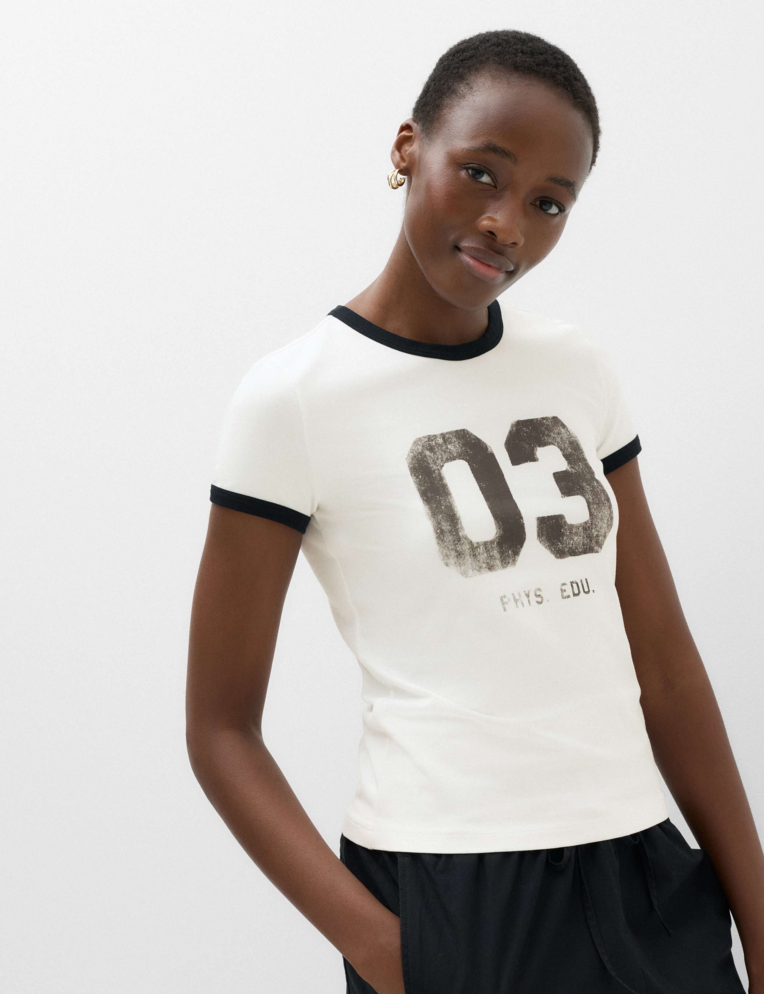Cotton Rich Graphic T-Shirt 1 of 4