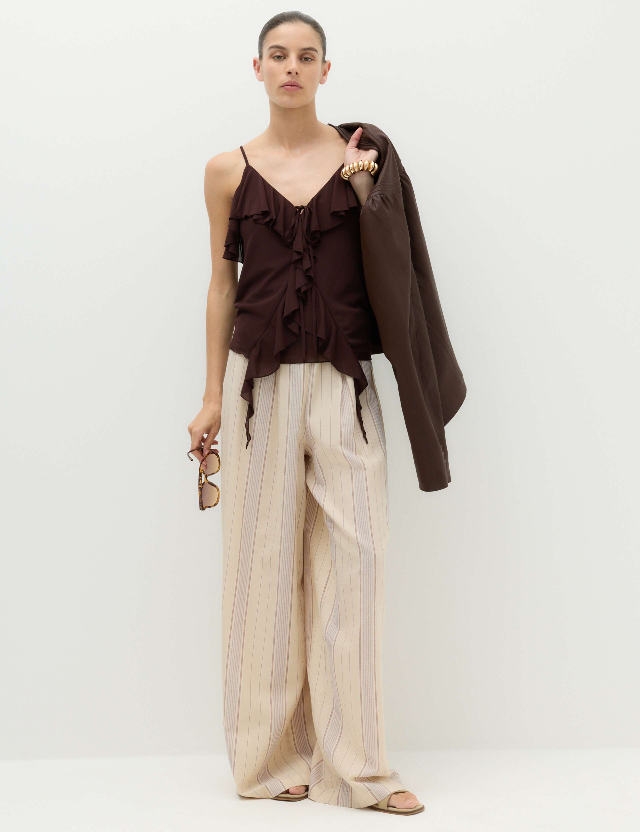 Ruffle Floaty Cami Top 5 of 6