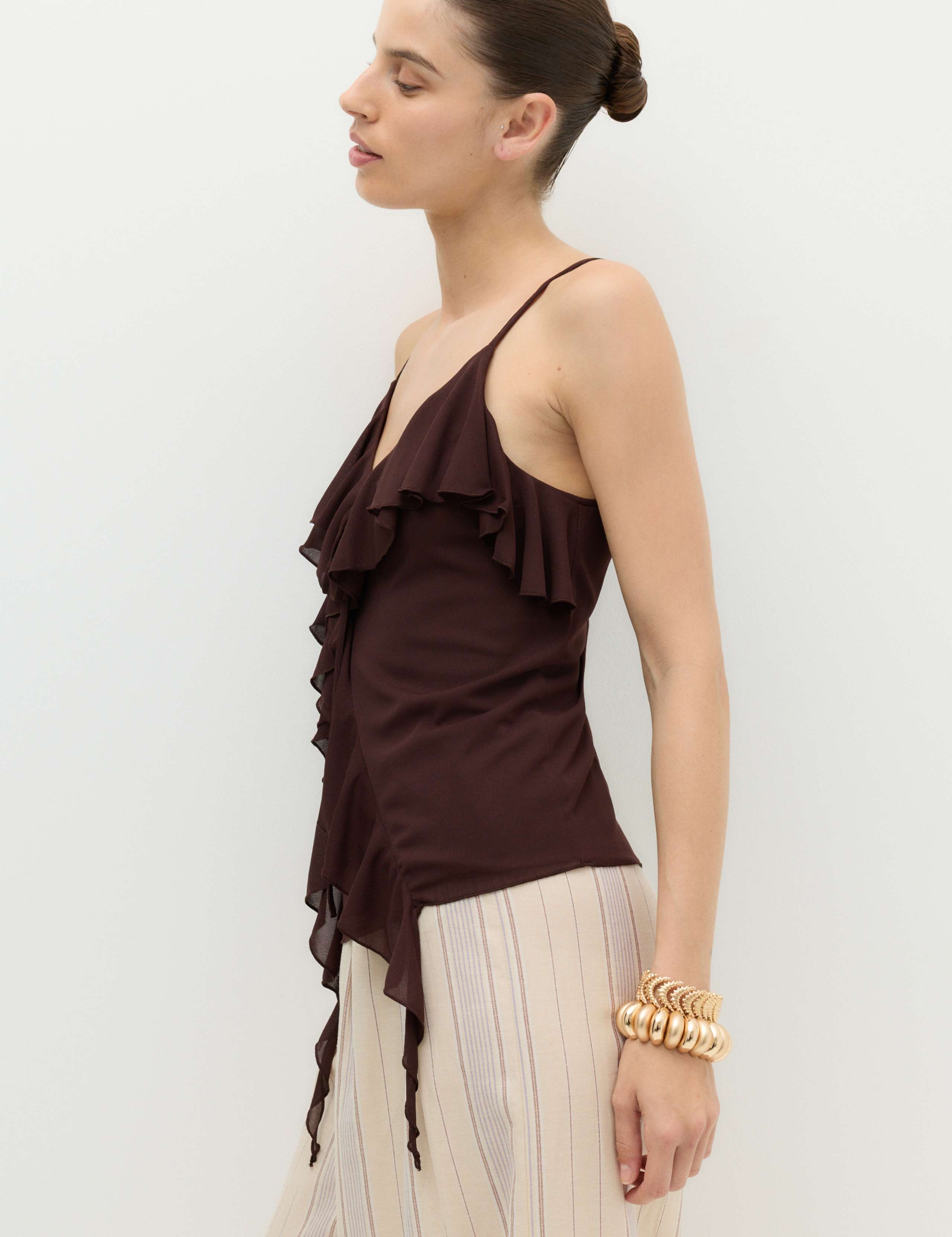 Ruffle Floaty Cami Top 6 of 6
