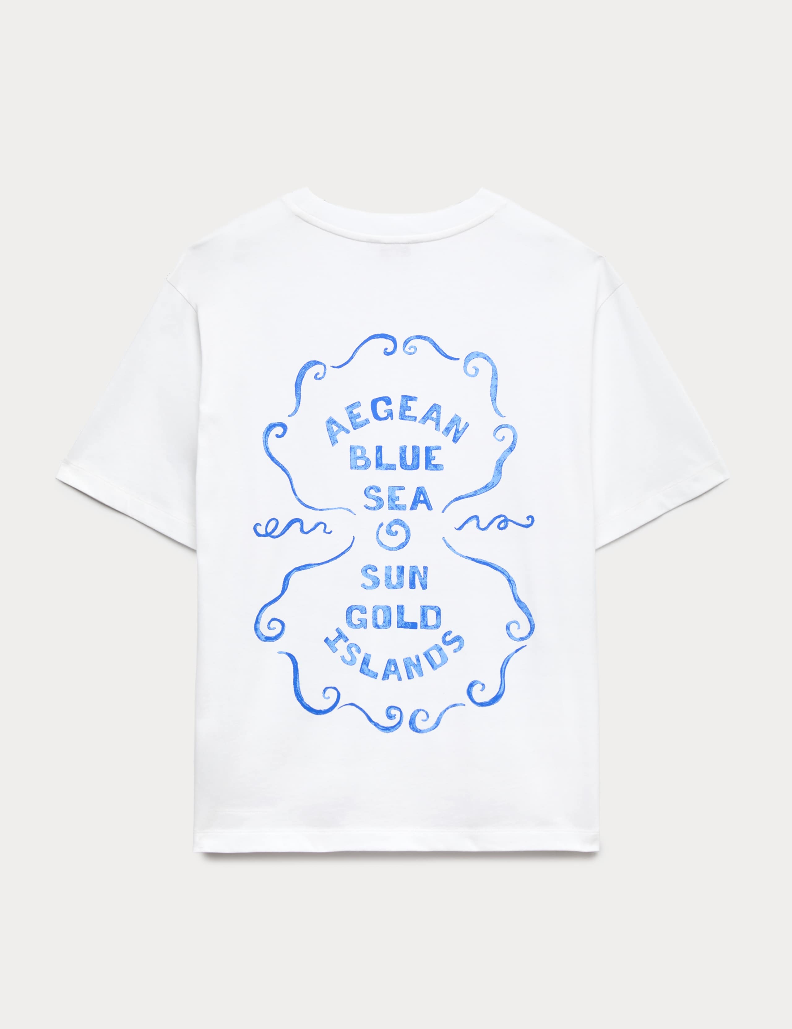Pure Cotton Graphic Oversized T-Shirt 5 of 5