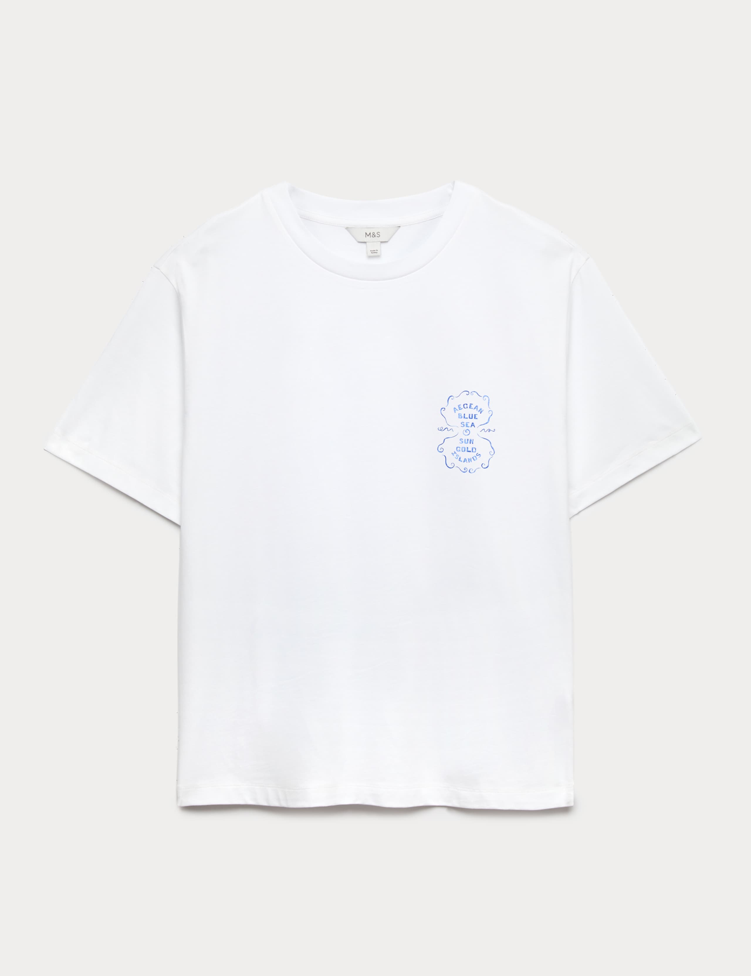 Pure Cotton Graphic Oversized T-Shirt 2 of 5