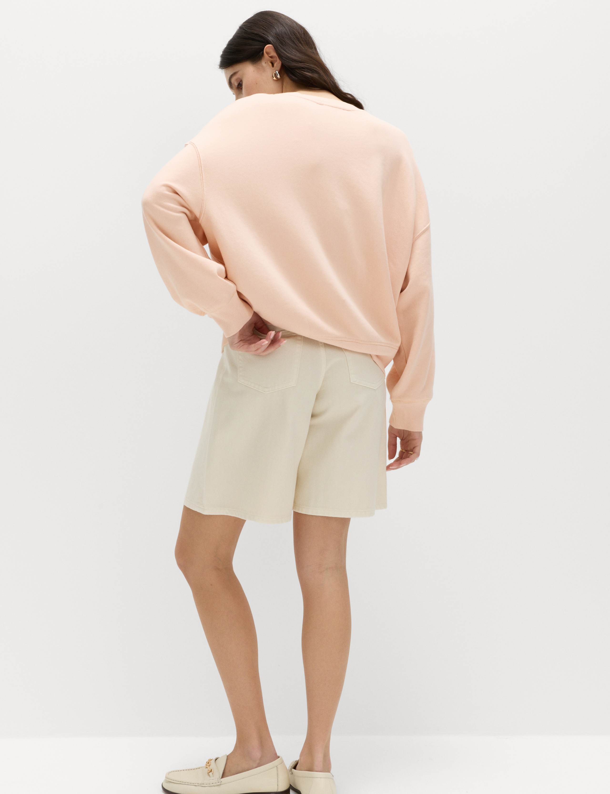 Cotton Rich Garment Dye Sweatshirt 4 of 5