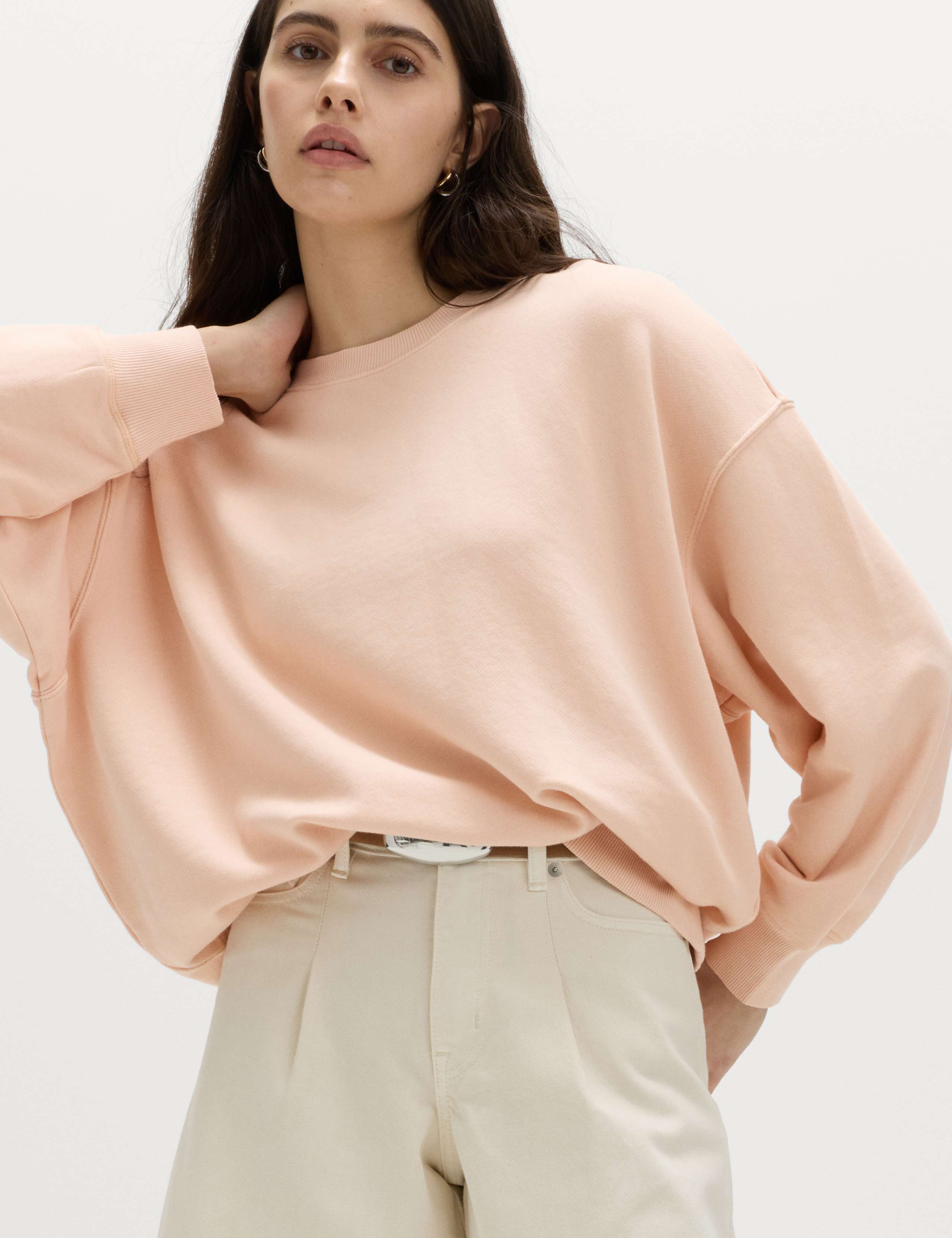 Cotton Rich Garment Dye Sweatshirt 5 of 5