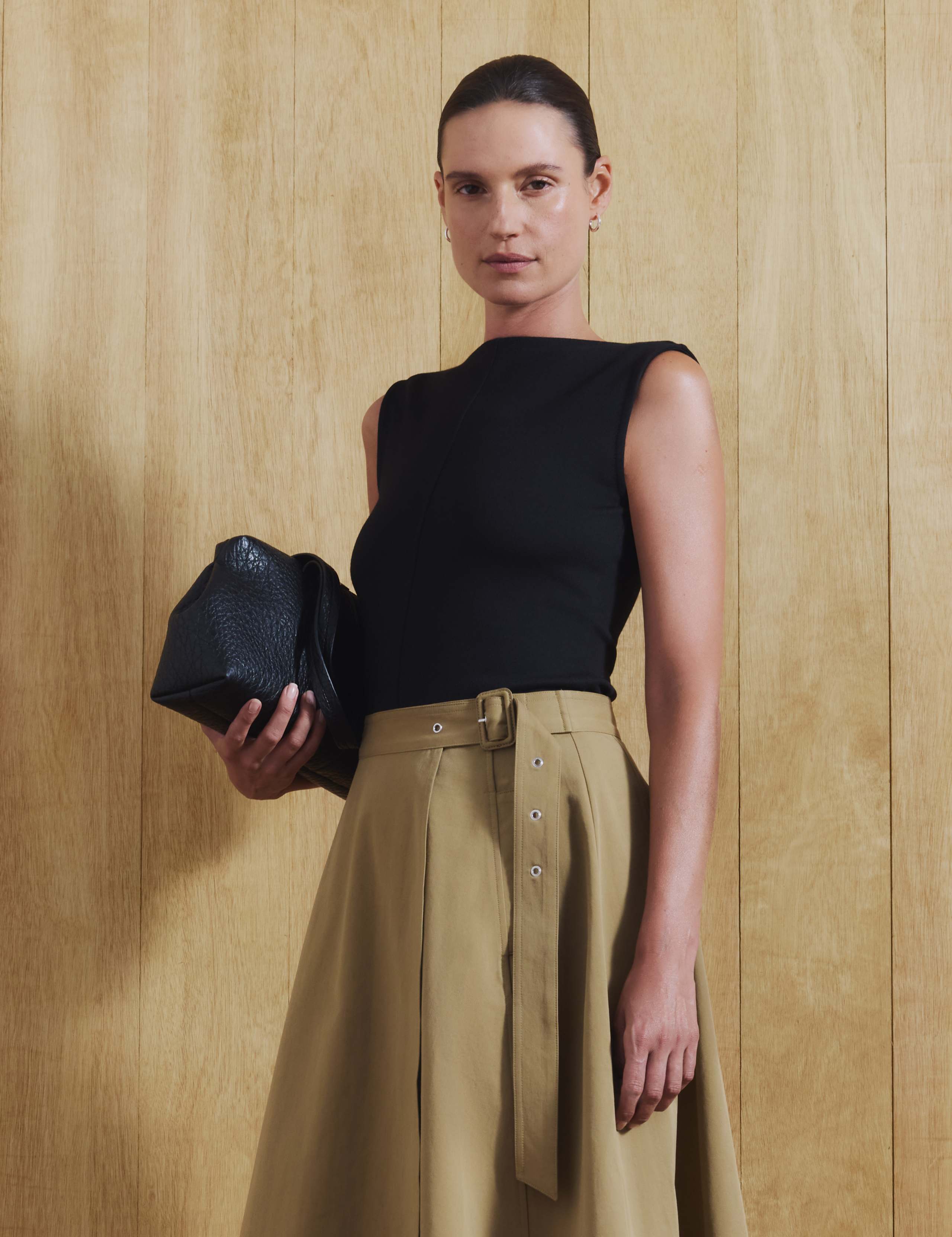 Slim Fit Seam Detail Sleeveless Top 5 of 6