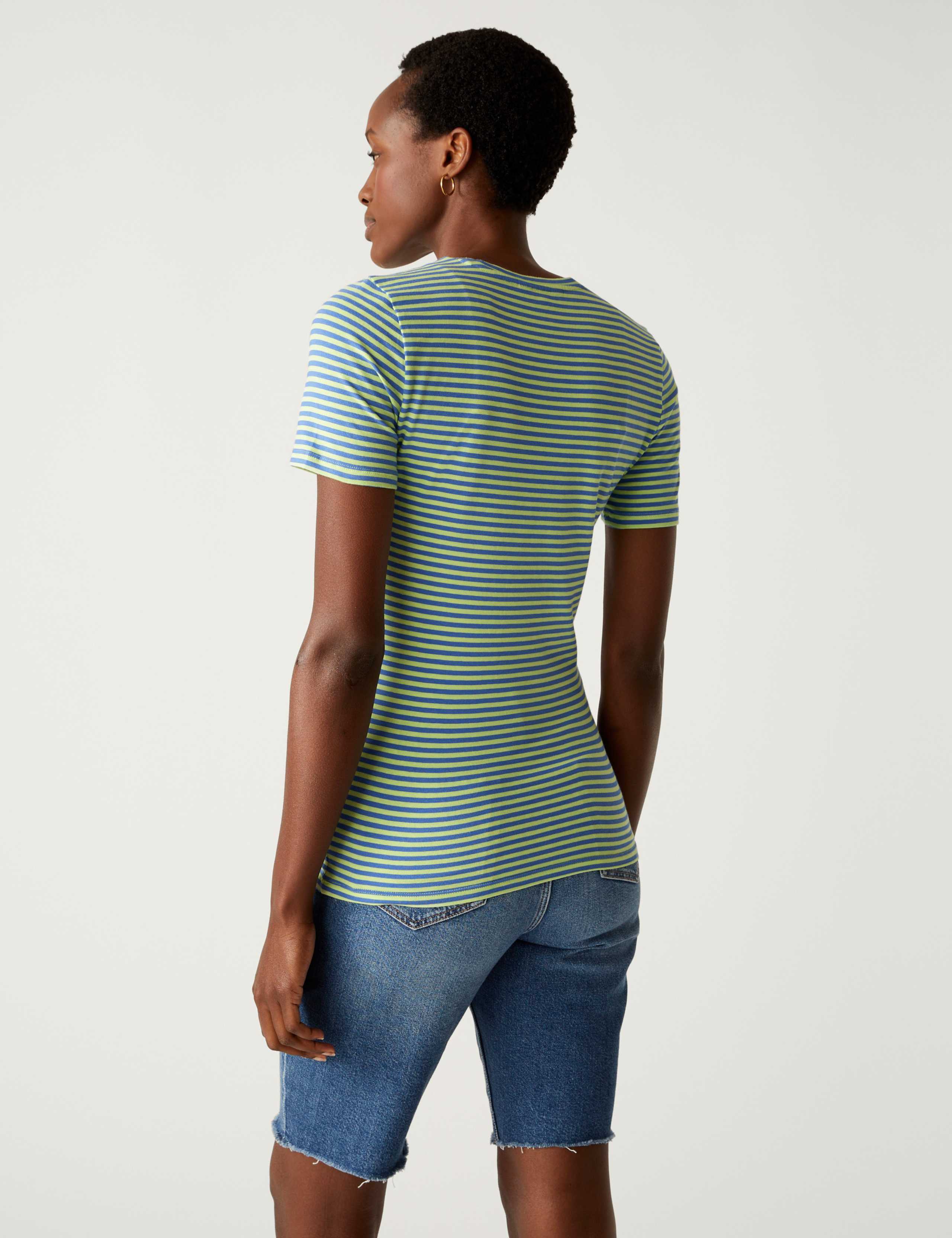 2pk Cotton Rich Slim Fit T-Shirts 4 of 5