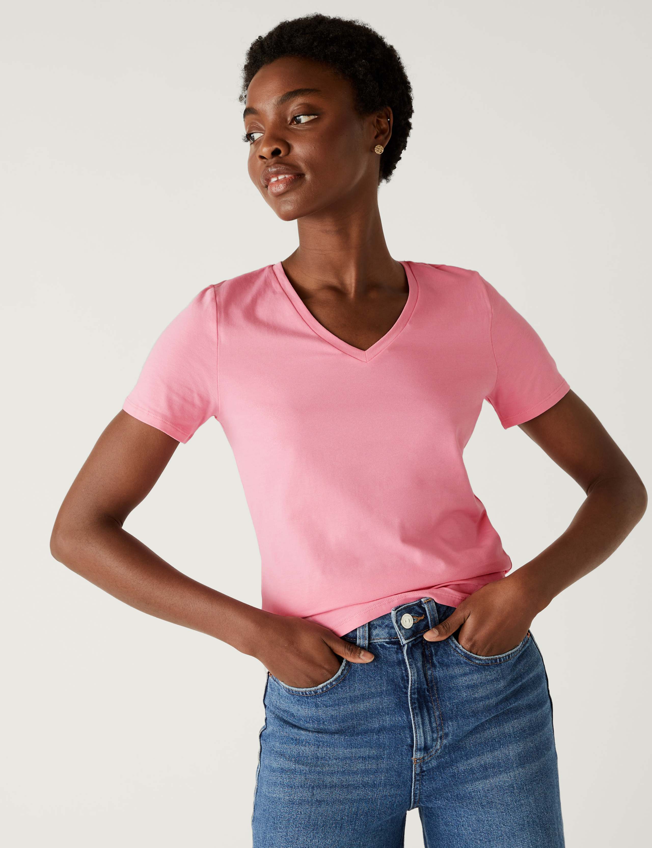 2pk Cotton Rich T-Shirts 4 of 6