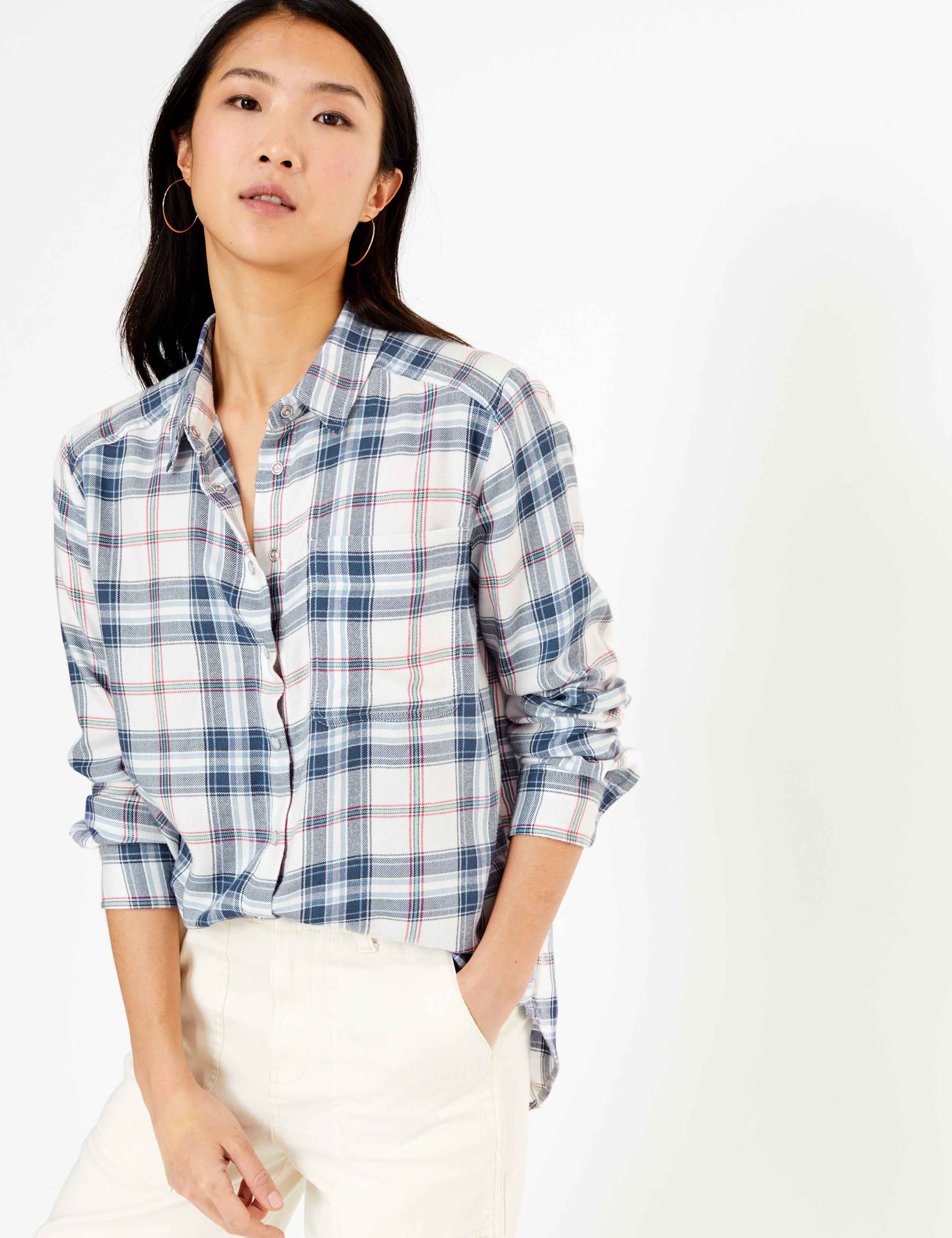 Checked Relaxed Fit Shirt 1 of 4