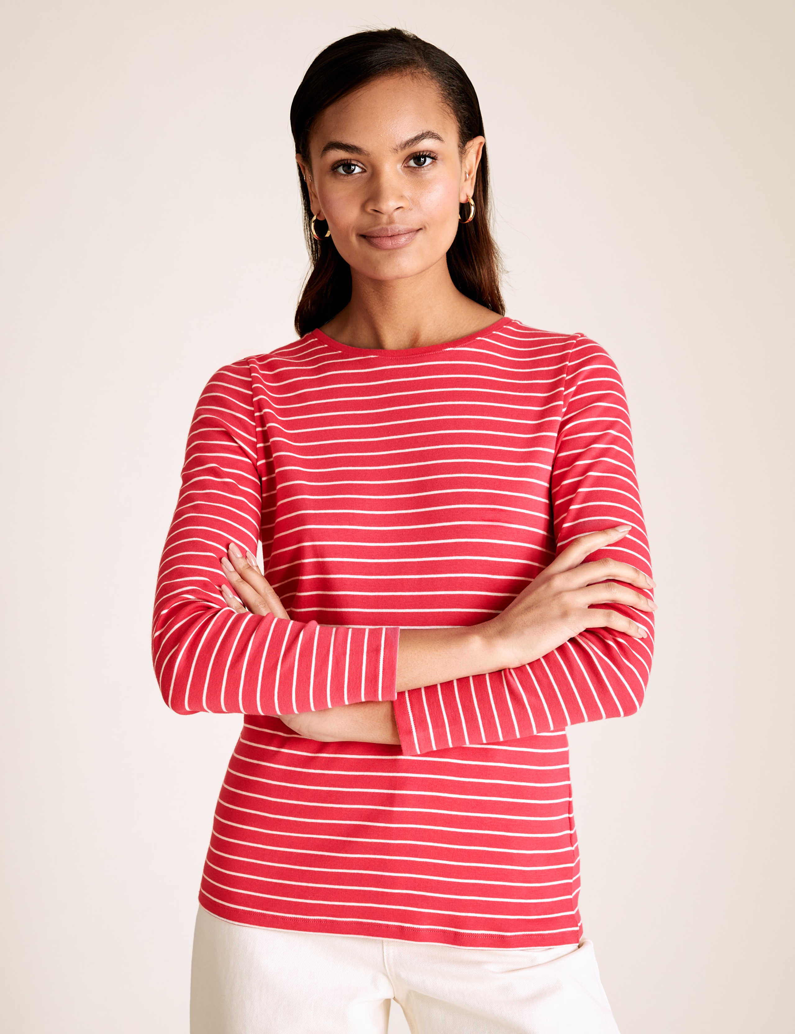 Pure Cotton Regular Fit Long Sleeve Top 1 of 5