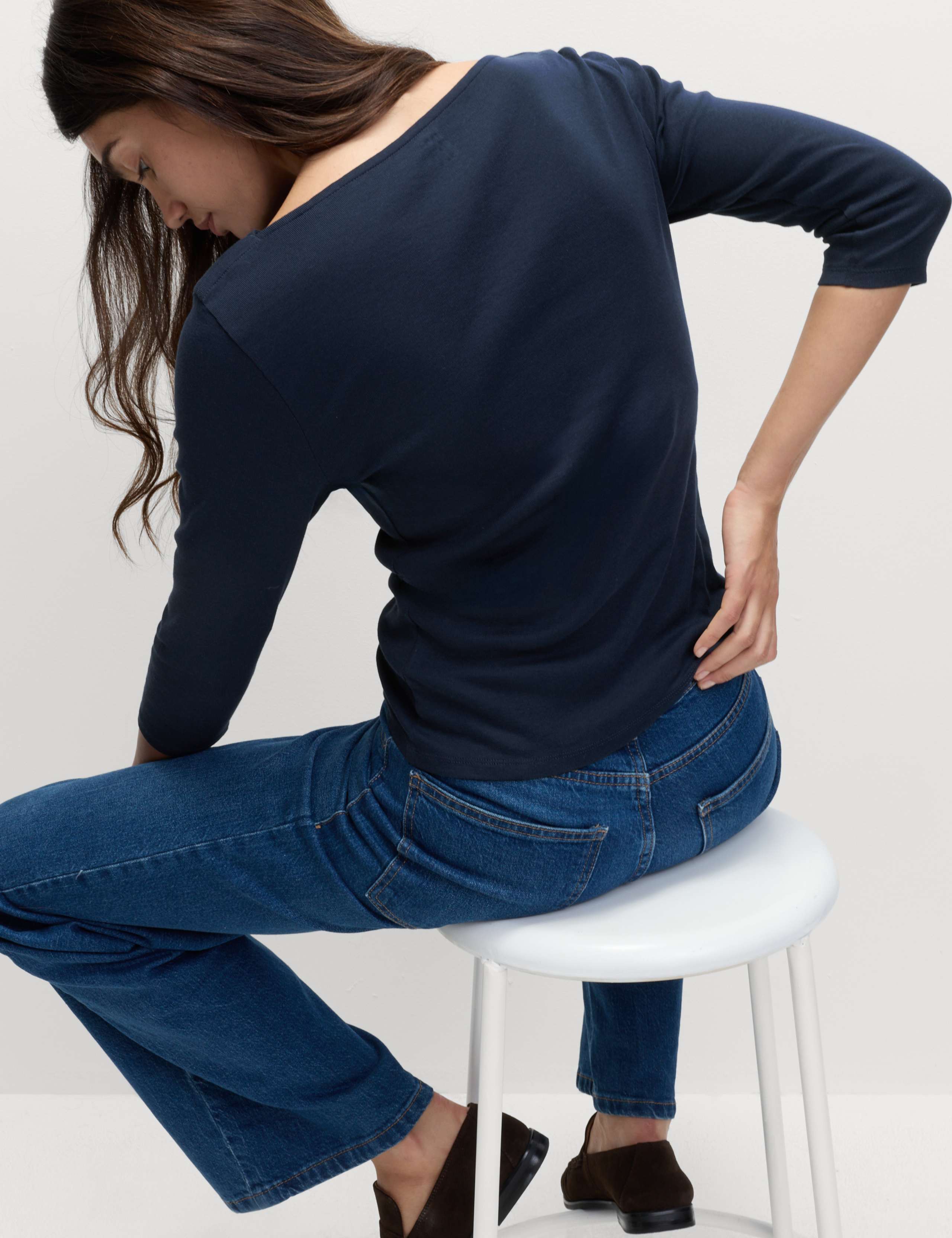 Pure Cotton Slim Fit Top 5 of 5