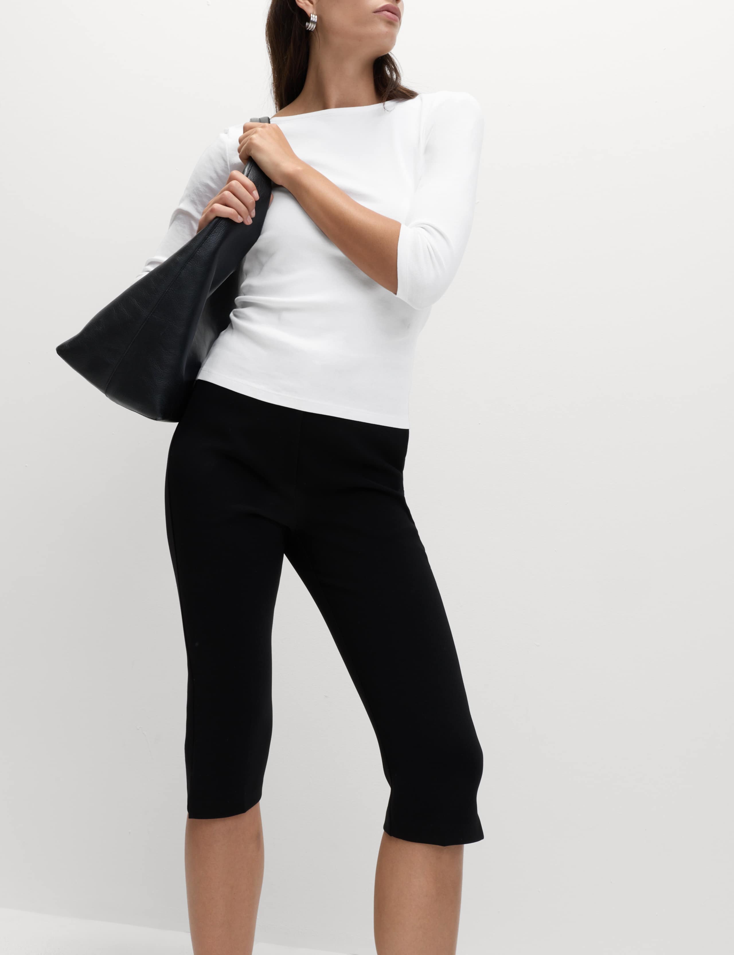 Pure Cotton Slim Fit Top 3 of 5