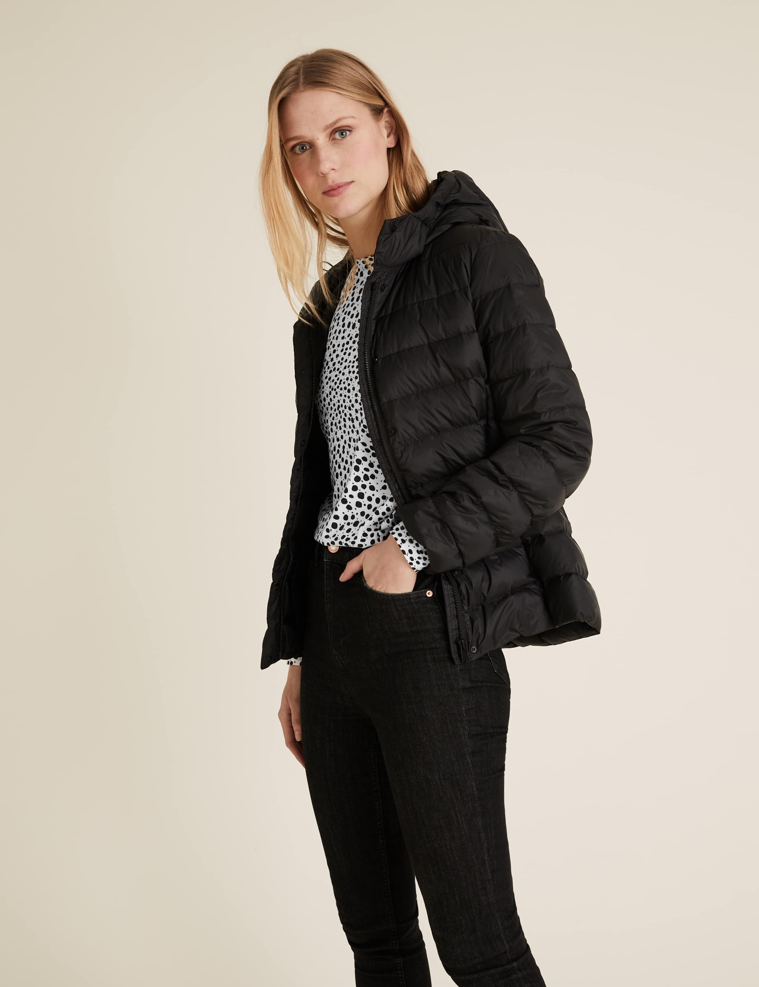Pure Cotton Animal Print Straight Fit Top 3 of 5