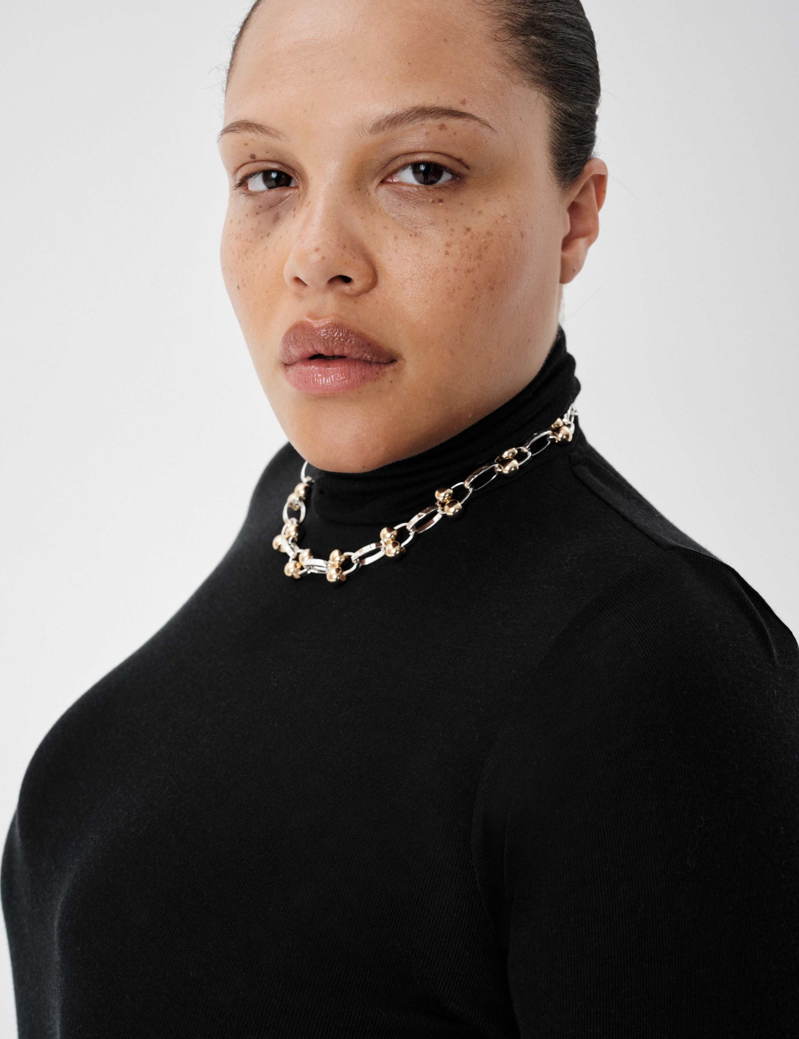 Wool Touch Roll Neck Long Sleeve Top 6 of 7