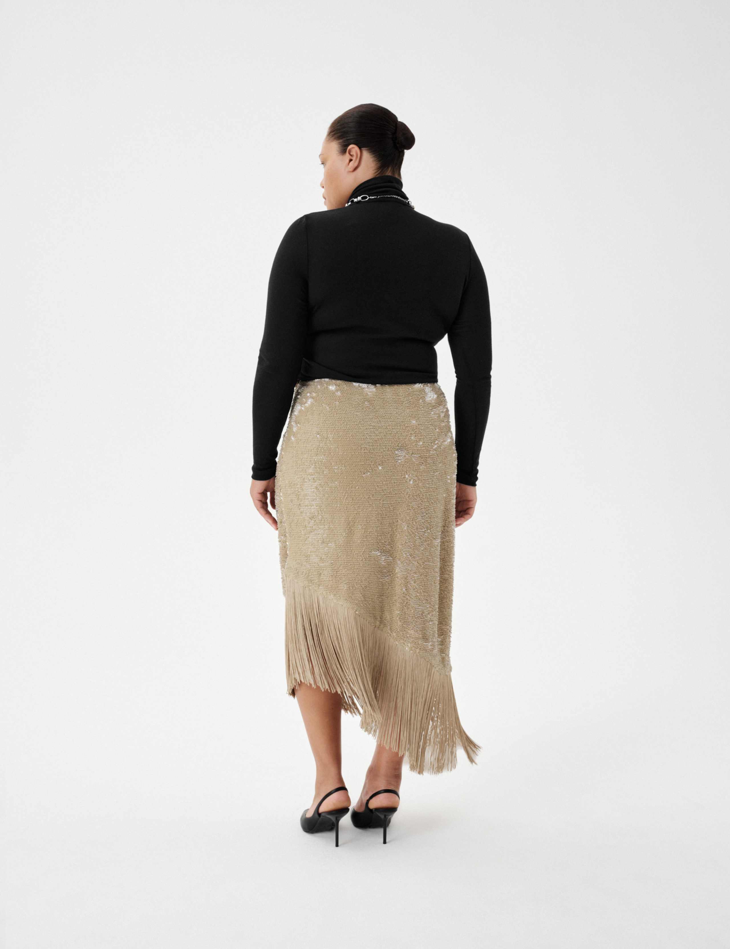 Wool Touch Roll Neck Long Sleeve Top 7 of 7