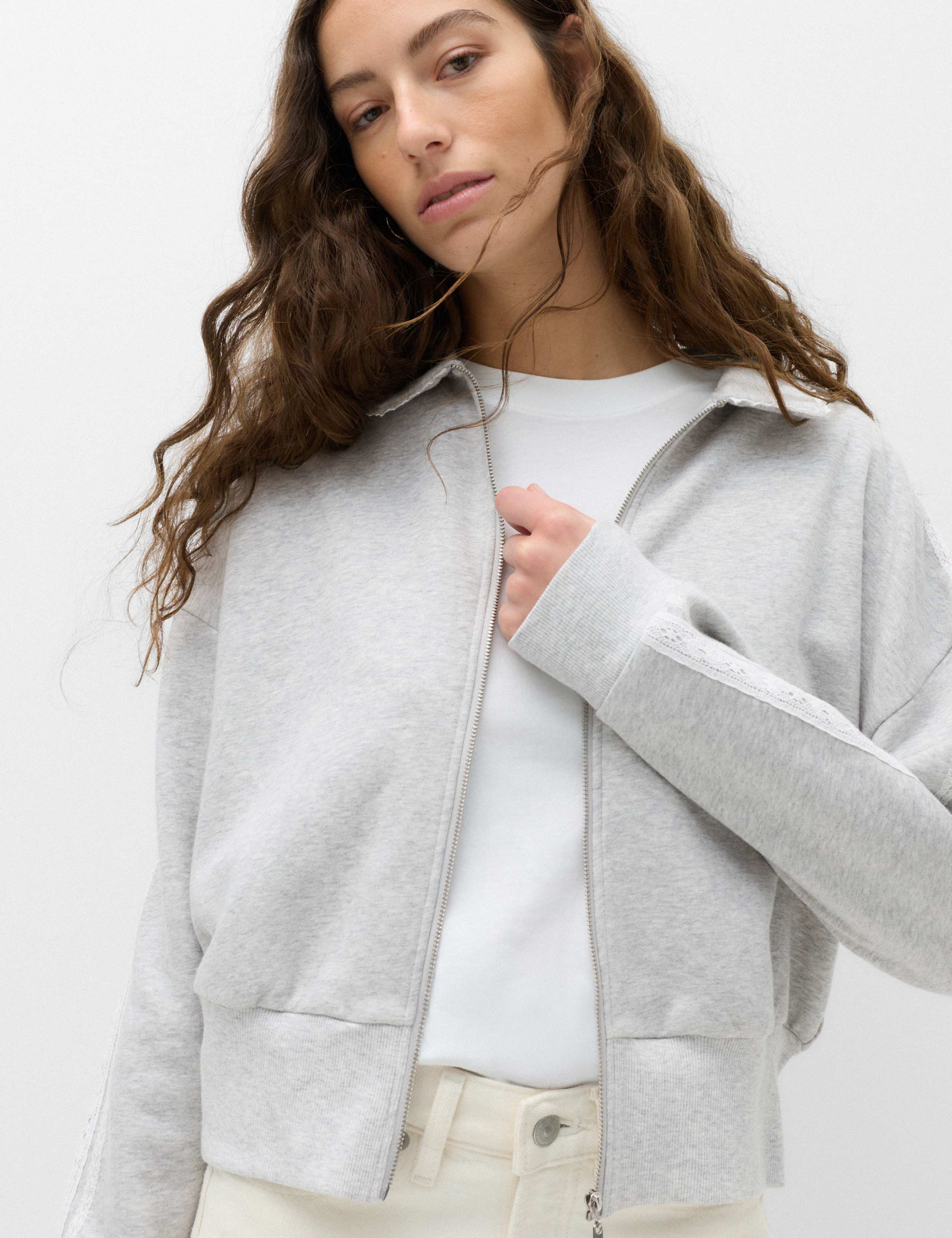 Cotton Rich Zip Track Jacket 3 of 6