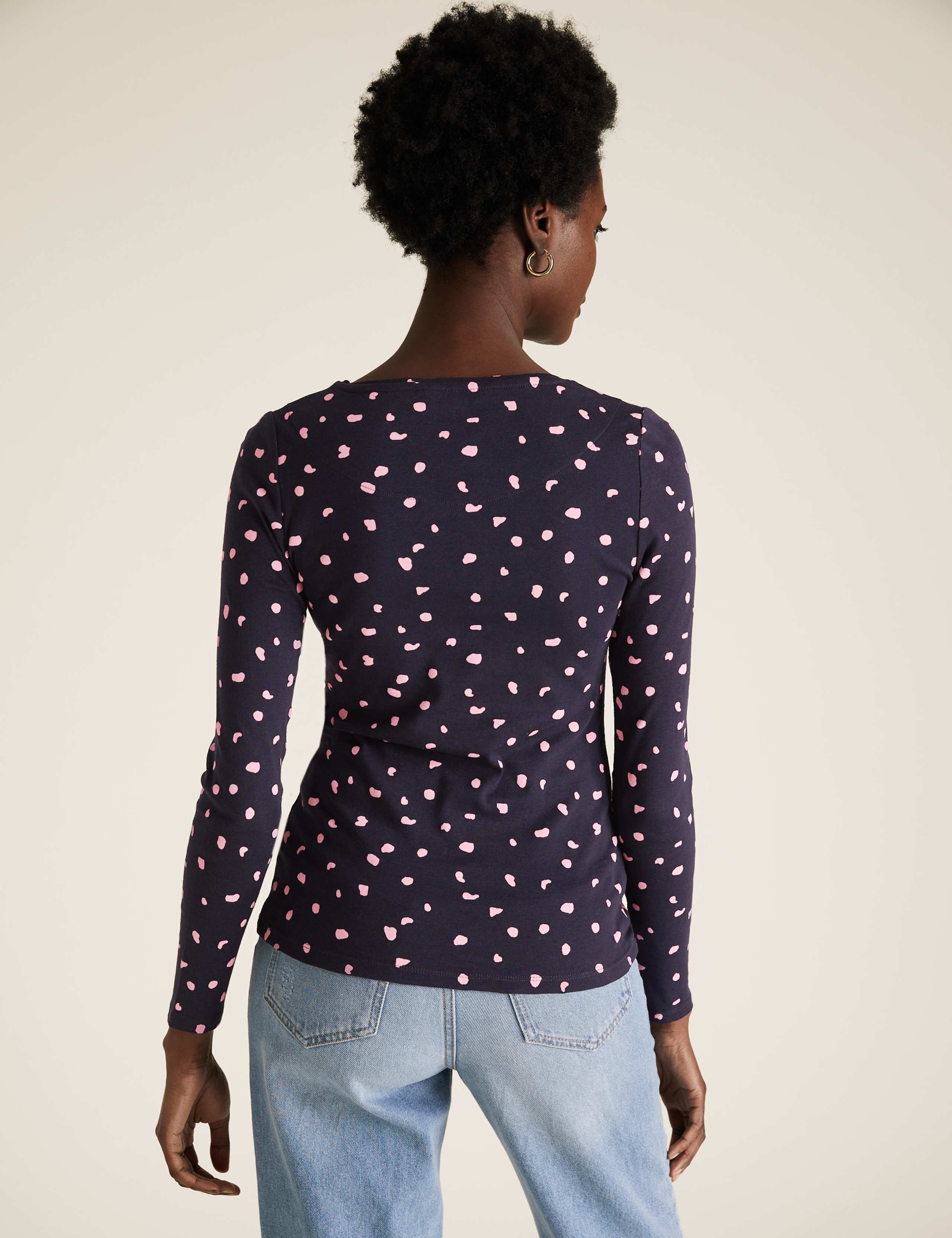 Pure Cotton Printed Regular Fit Top 4 of 4