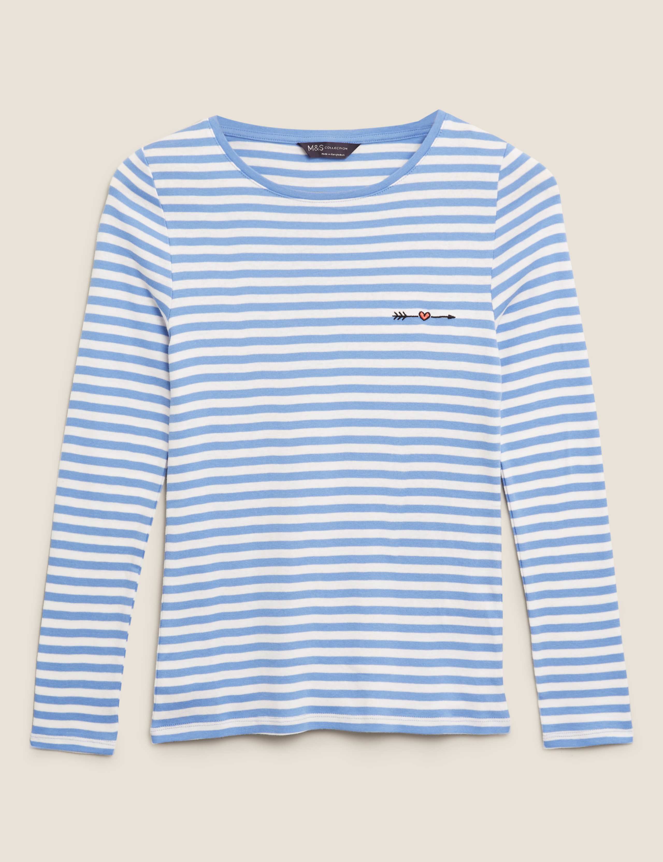 Pure Cotton Embroidered Regular Fit Top 2 of 5