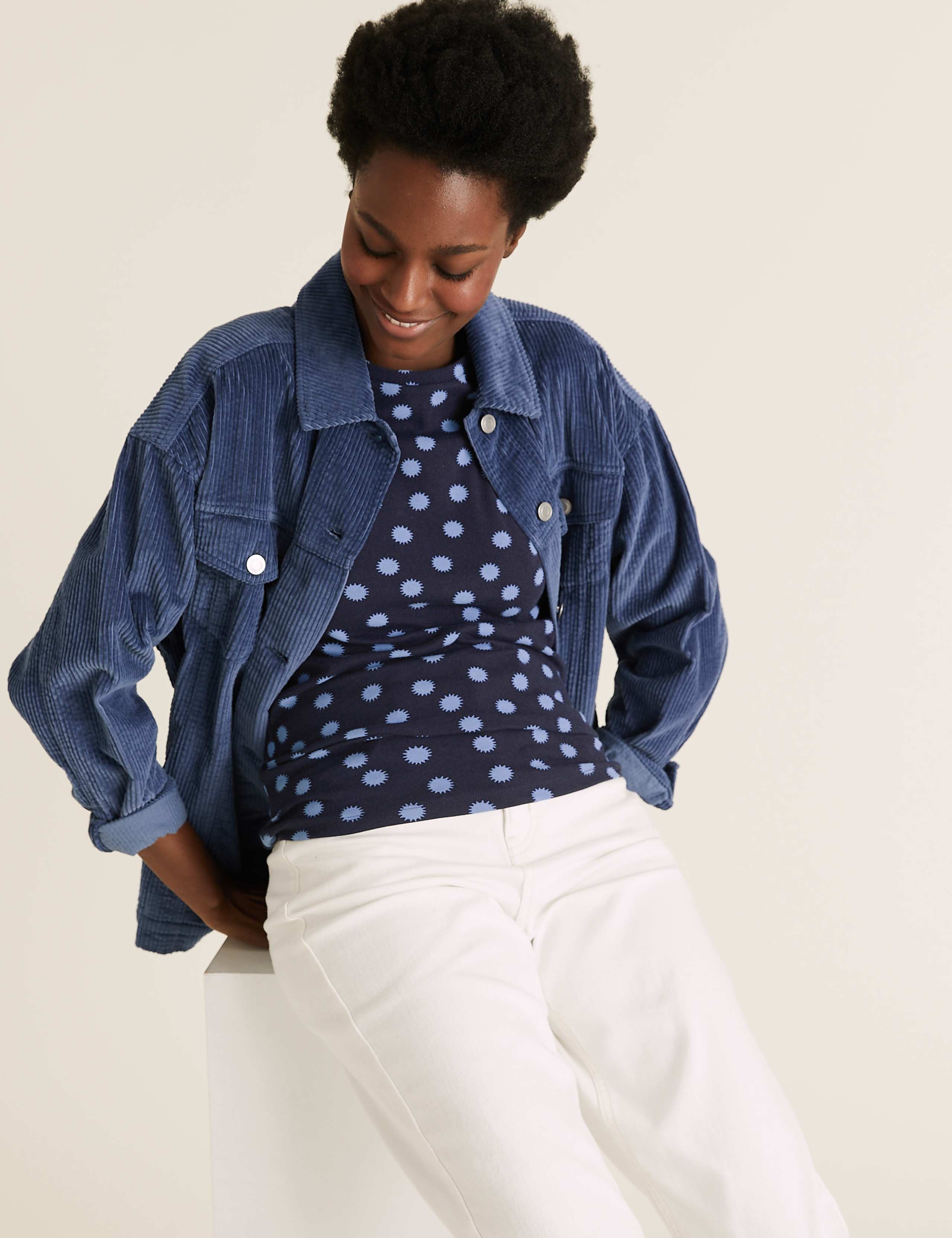 Pure Cotton Printed Regular Fit T-shirt 1 of 5
