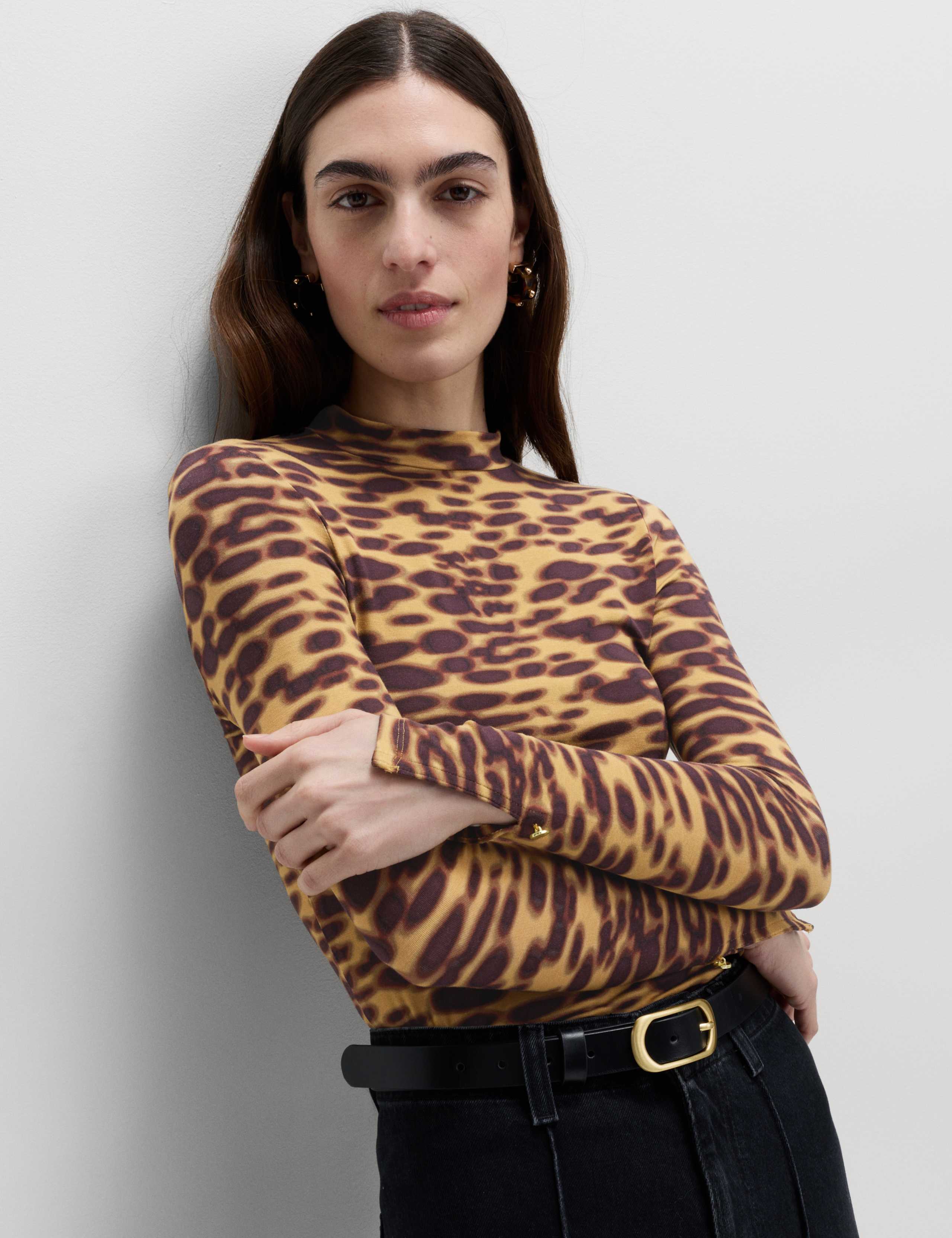Animal Print Second Skin Top 4 of 5