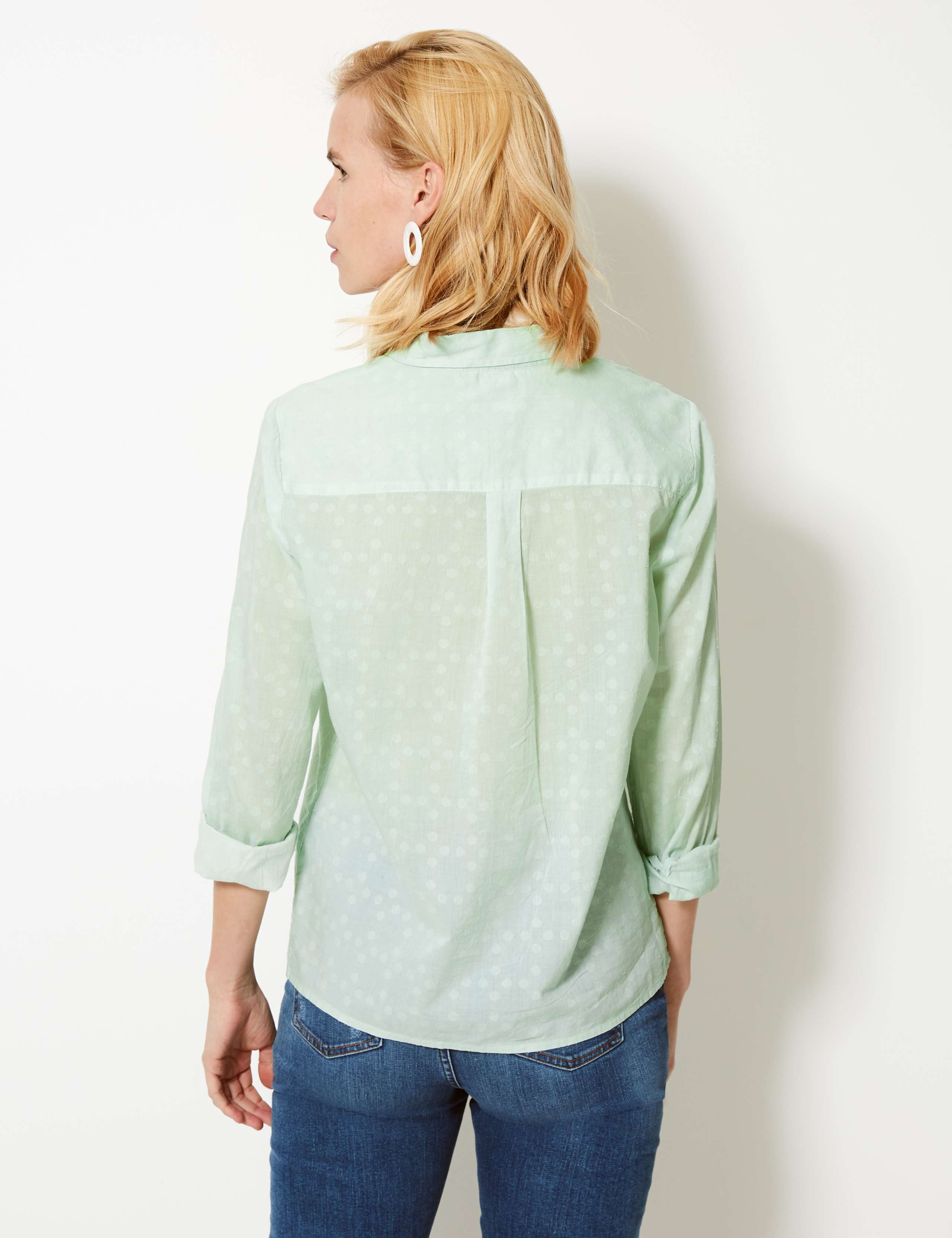 Pure Cotton Patch Pocket Shirt 4 of 4