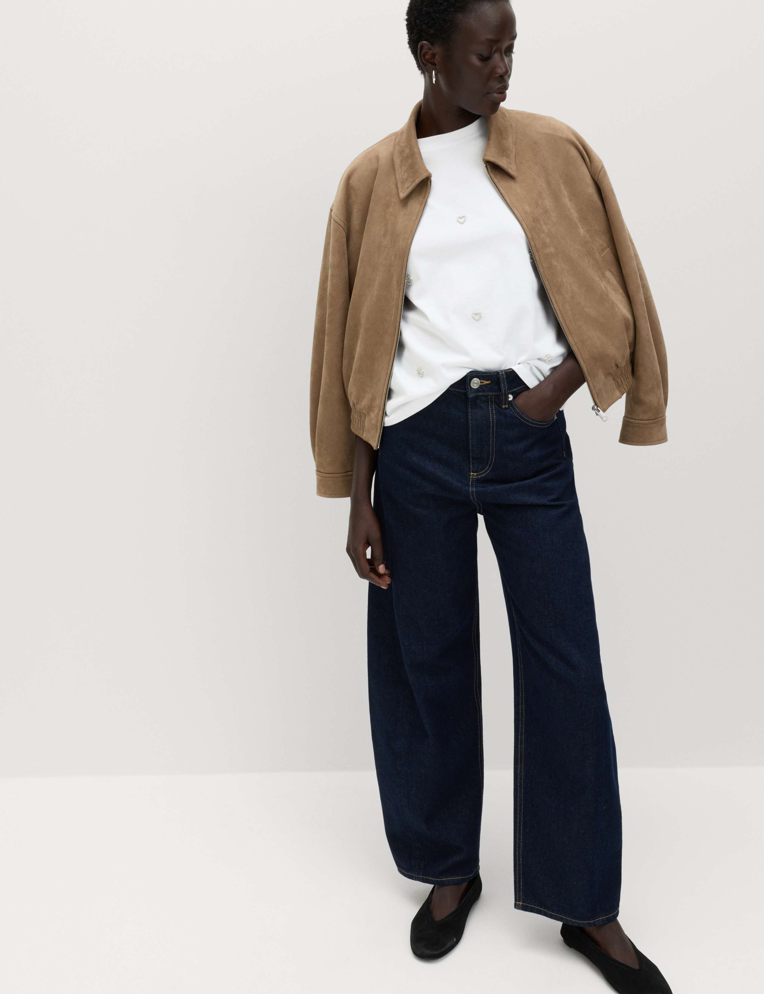 Pure Cotton Embellished T-Shirt 4 of 4