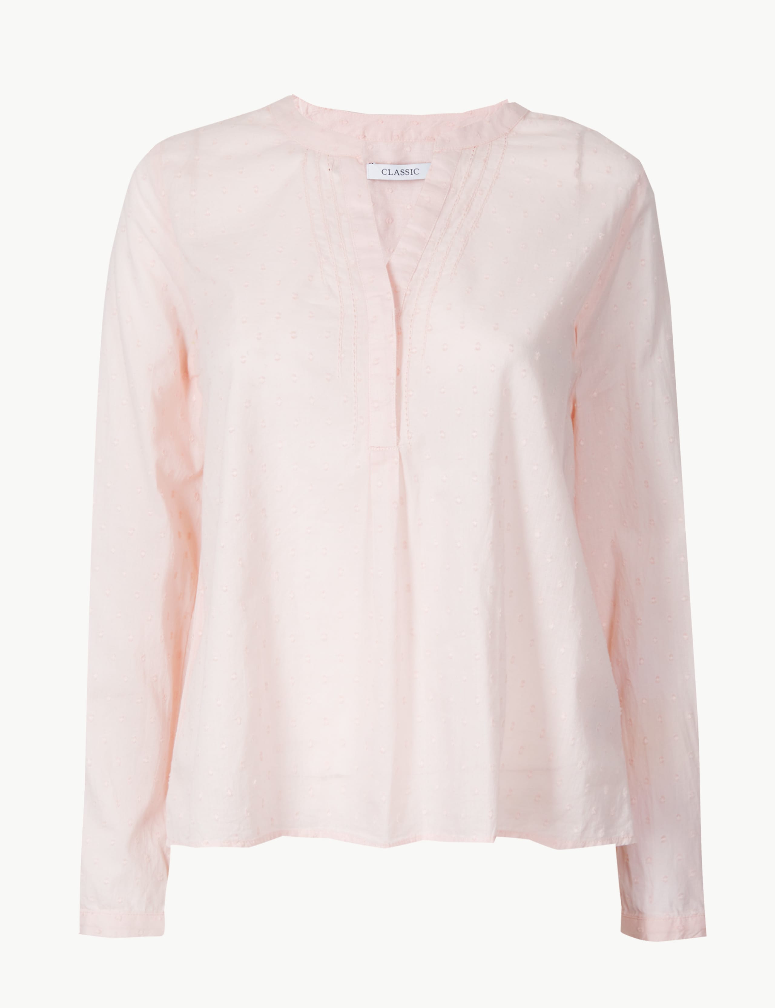 Pure Cotton Textured Blouse 2 of 4