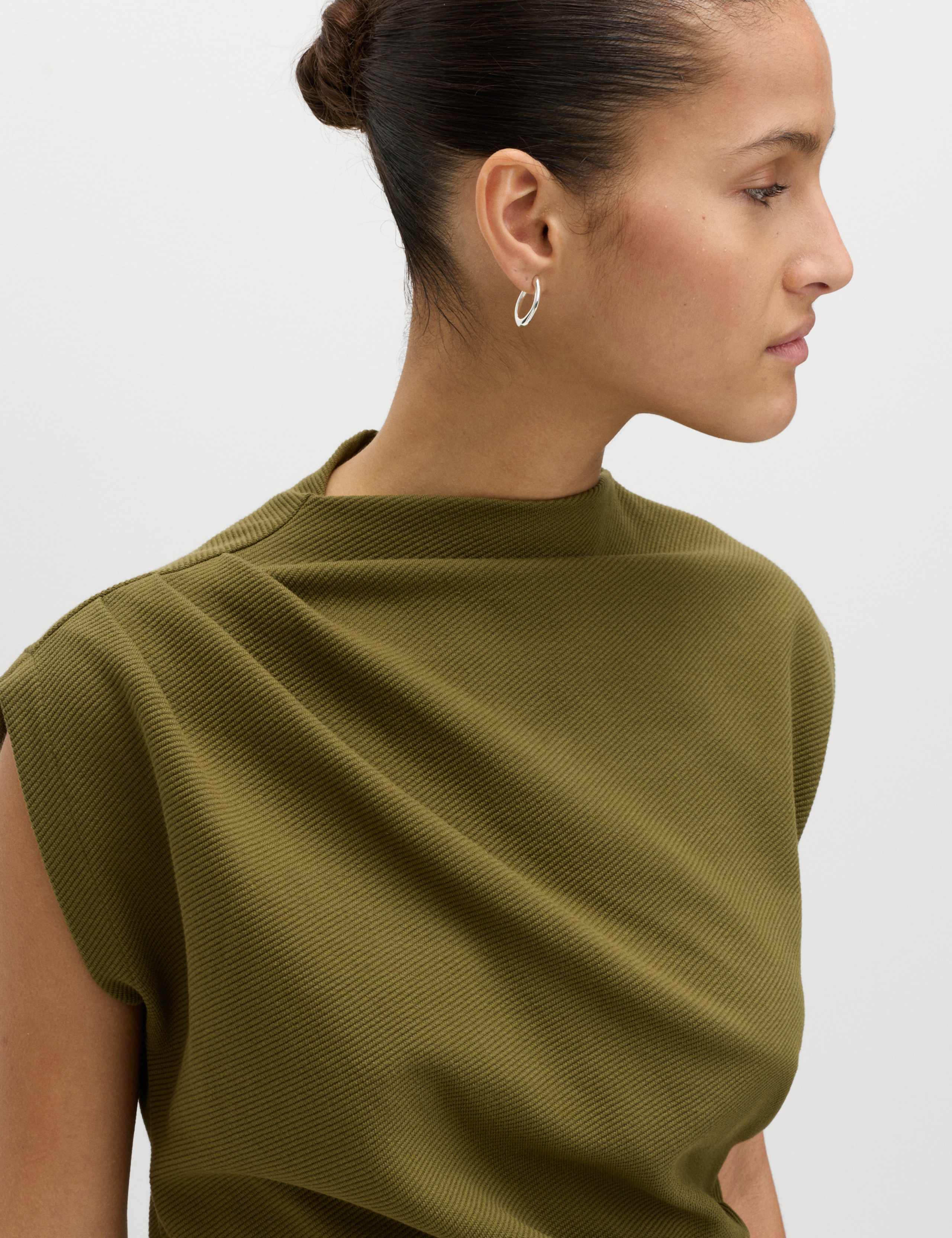 Cotton Rich Drape Sleeveless Top 4 of 6