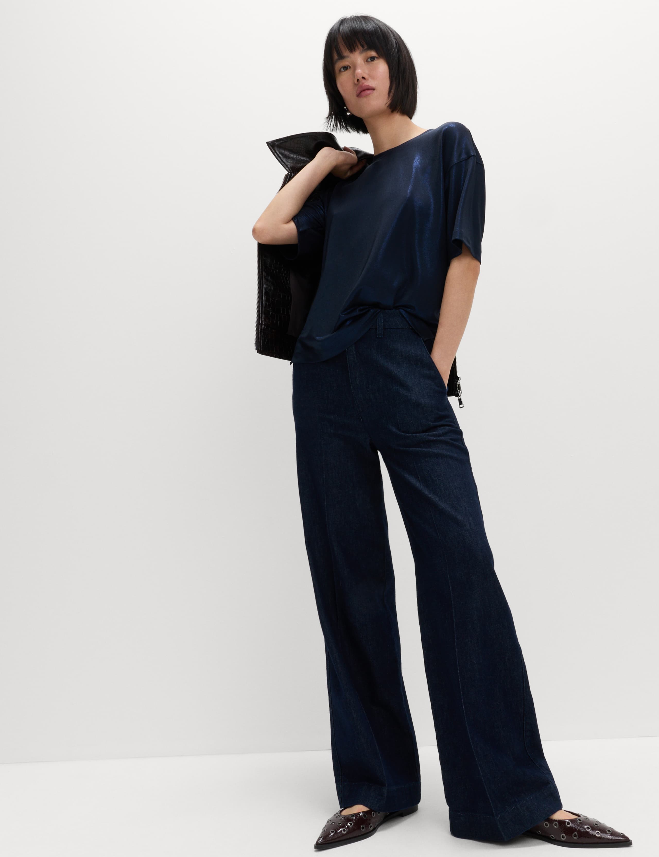 Metallic Shimmer T-Shirt 3 of 5