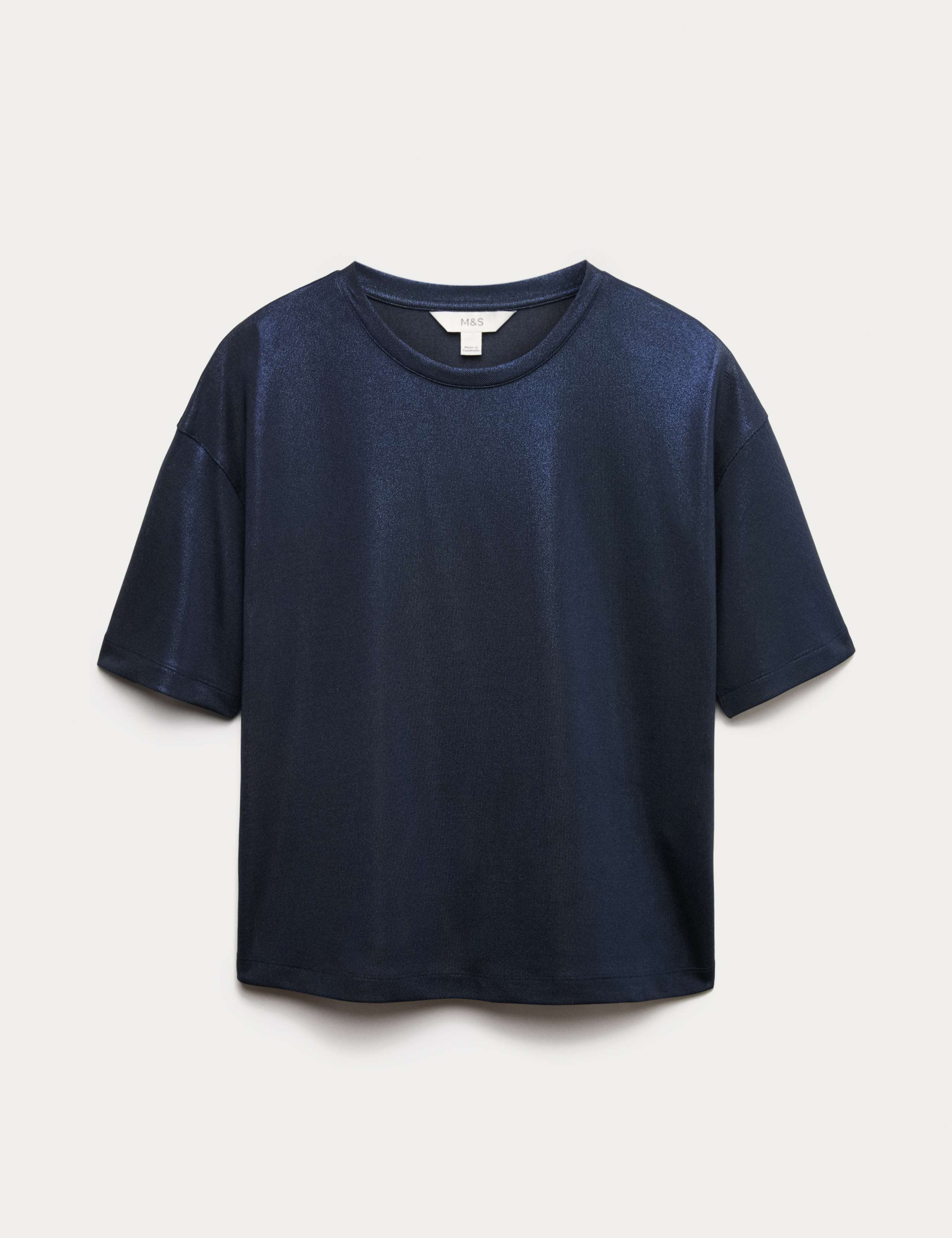 Metallic Shimmer T-Shirt 2 of 5