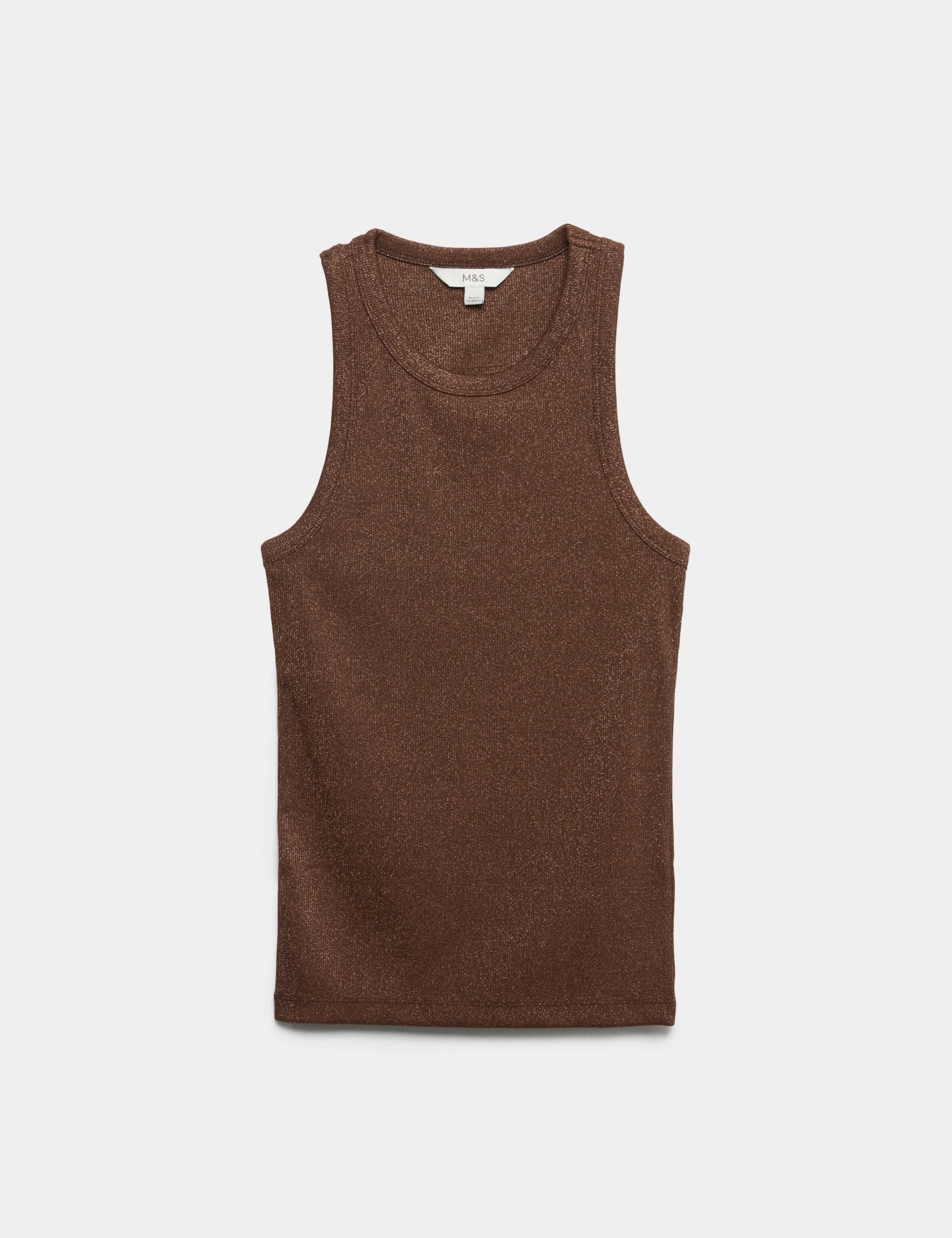 Cotton Rich Sparkly Vest 2 of 6