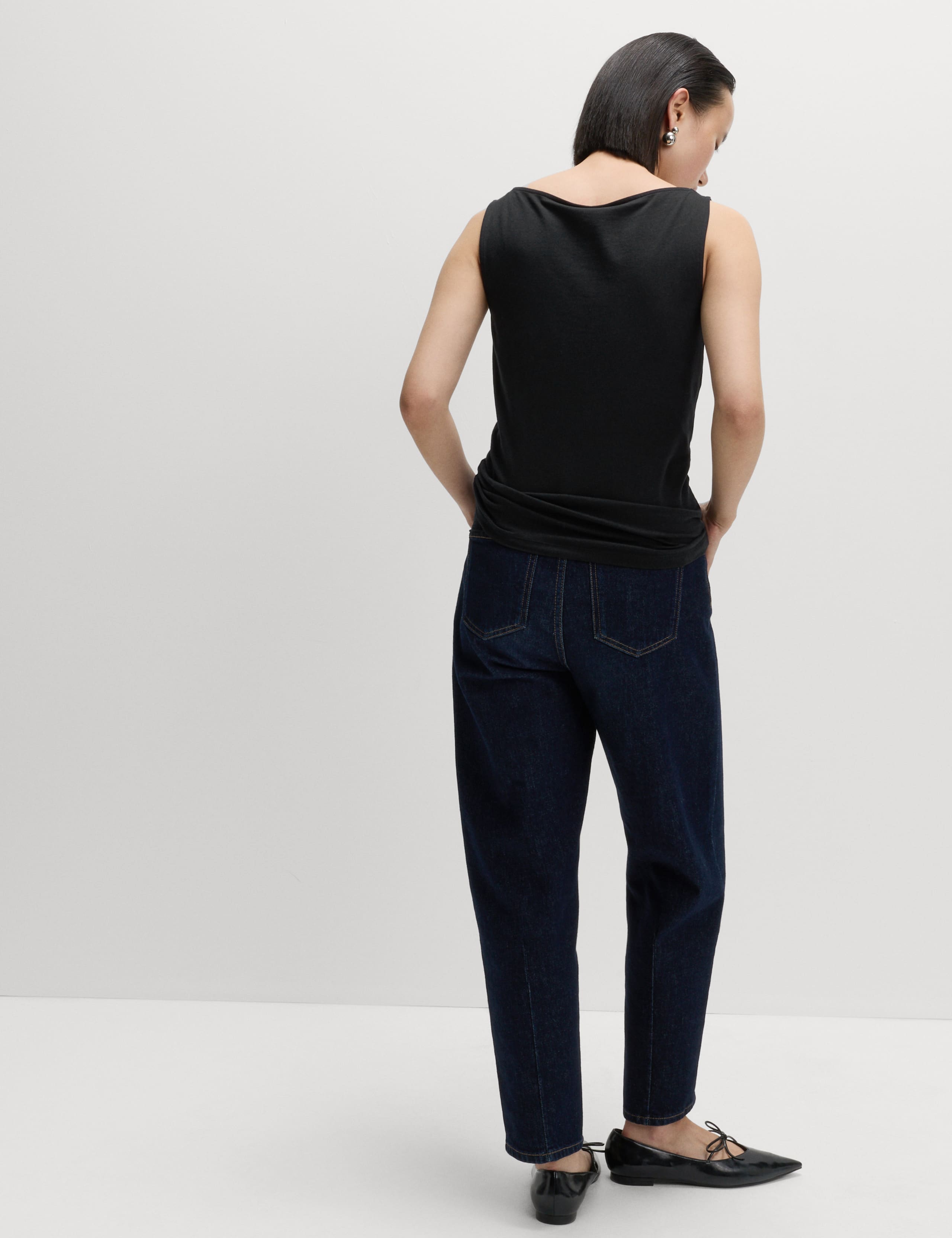 Cotton Rich Embellished Slash Neck Vest 7 of 7