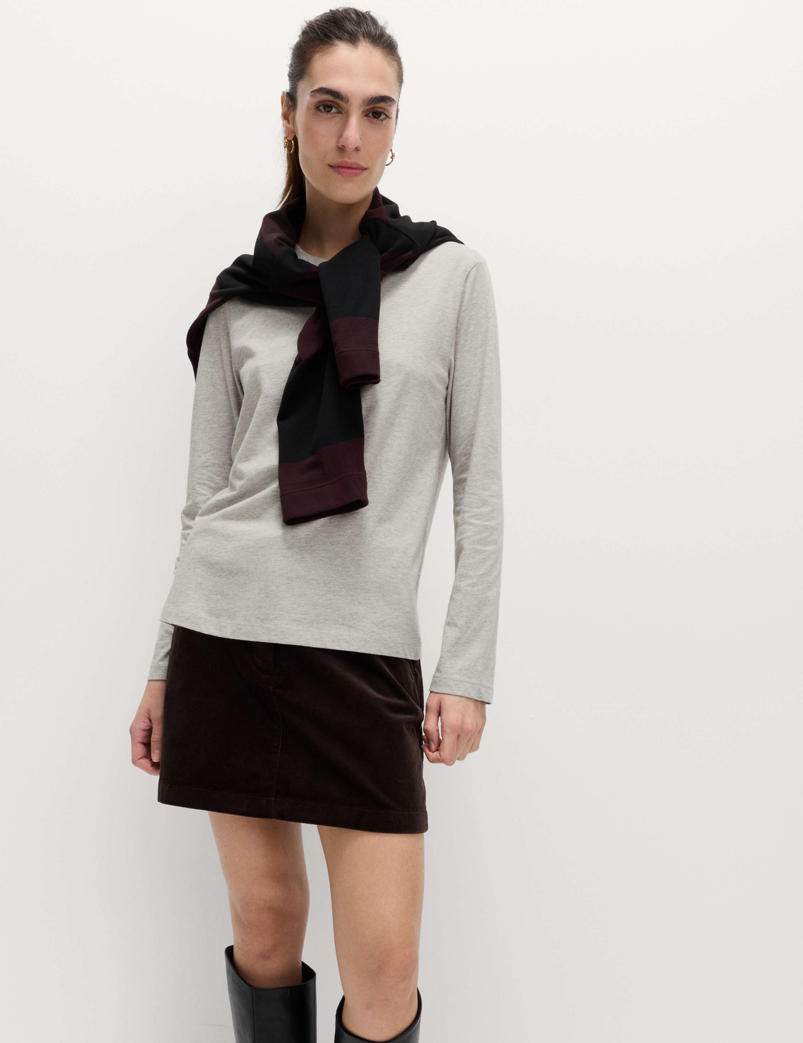 Pure Cotton Everyday Fit Top 1 of 4