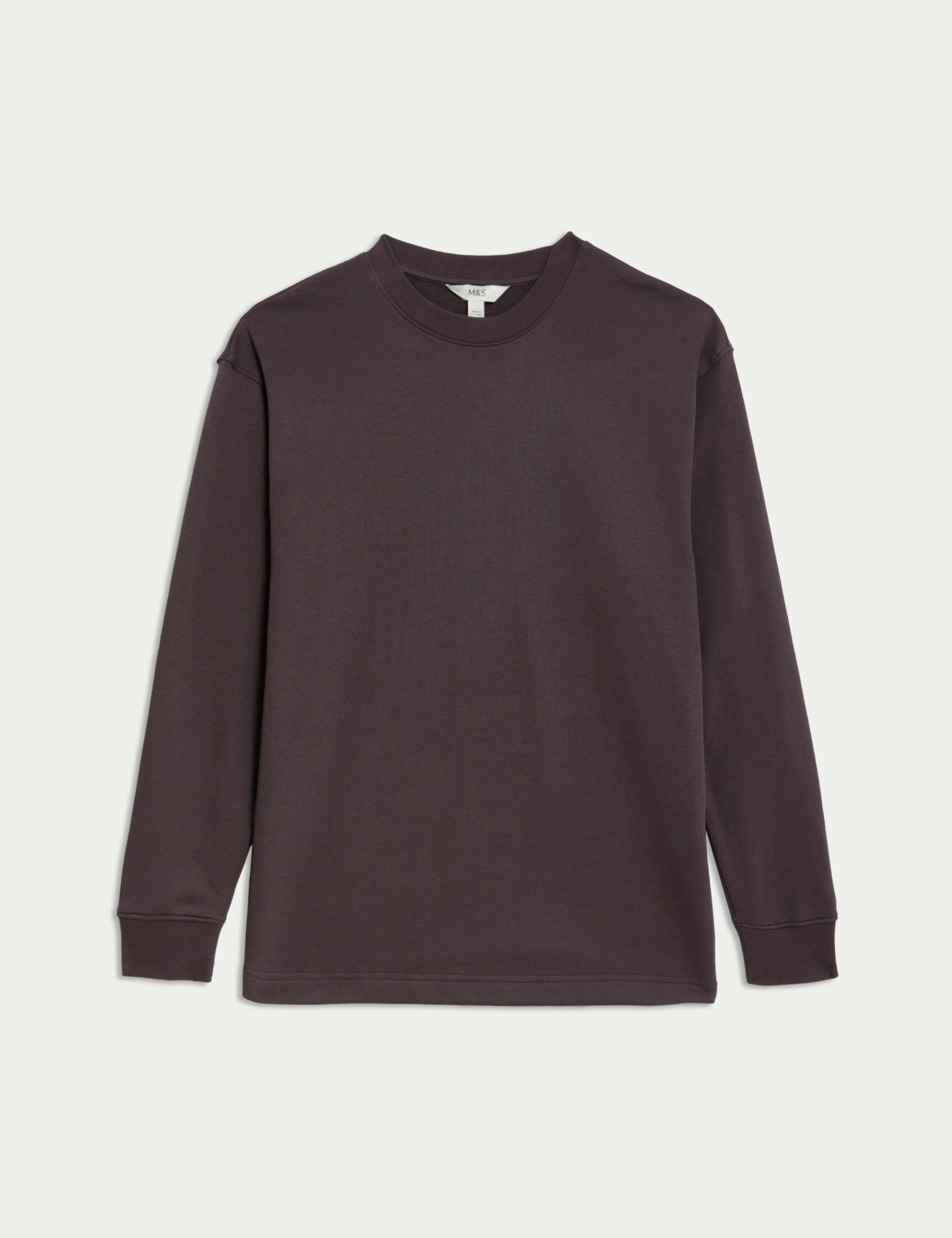 Cotton Rich Oversized Longline Sweatshirt 2 of 6