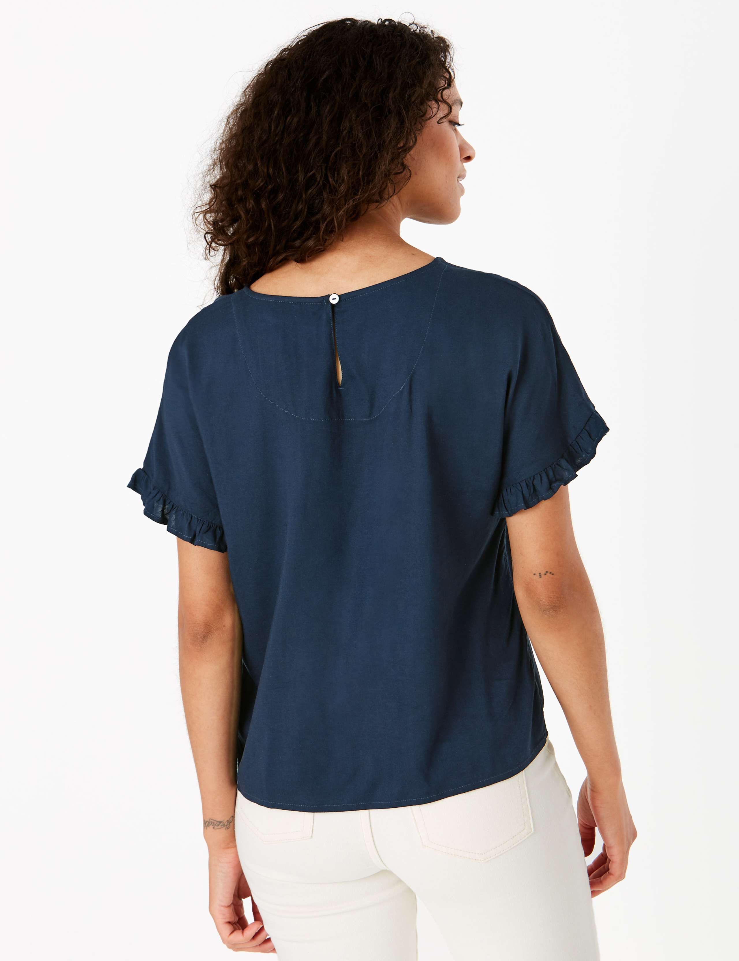 Short Sleeve Blouse 4 of 4