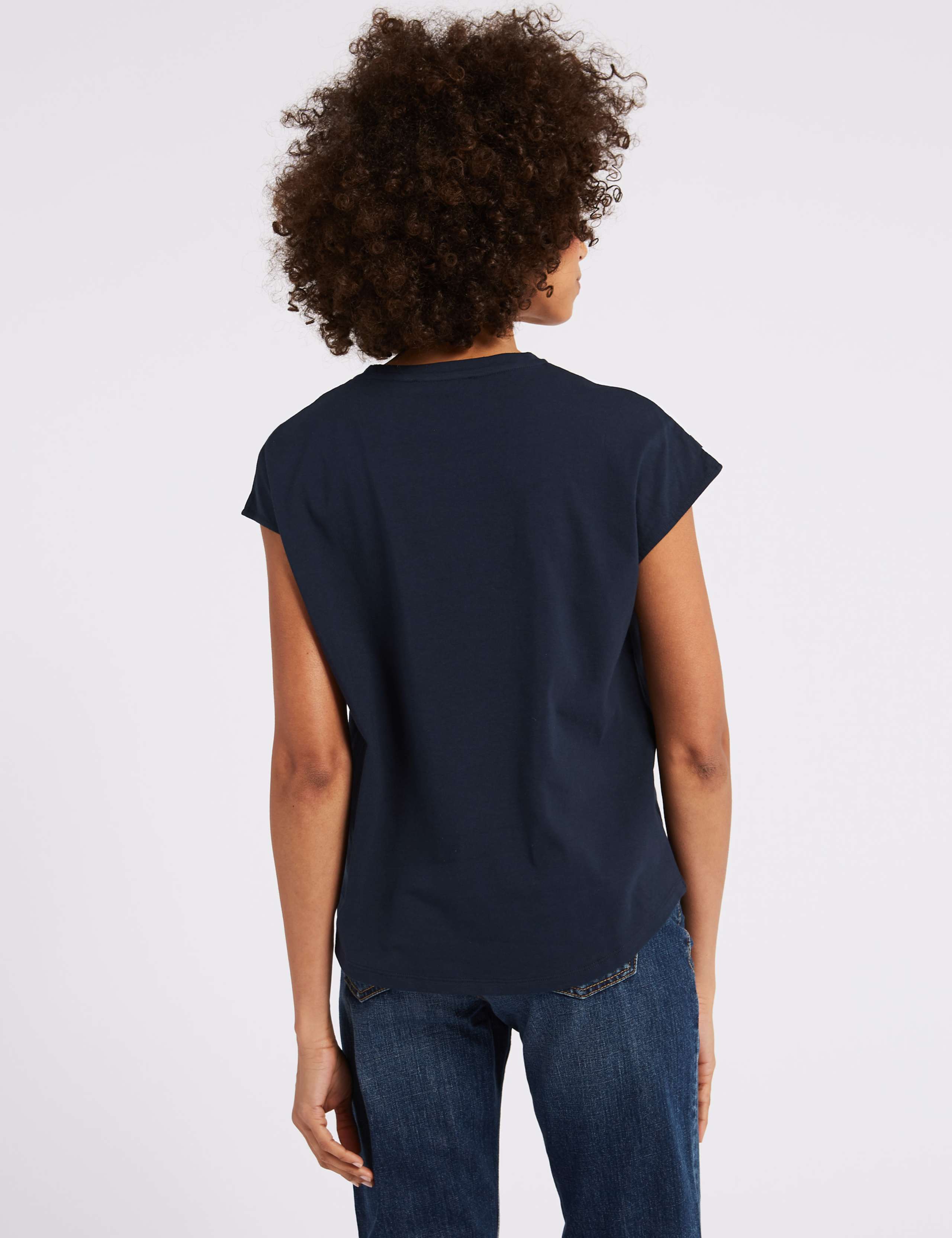 Pure Cotton Star Print Short Sleeve T-Shirt 4 of 4