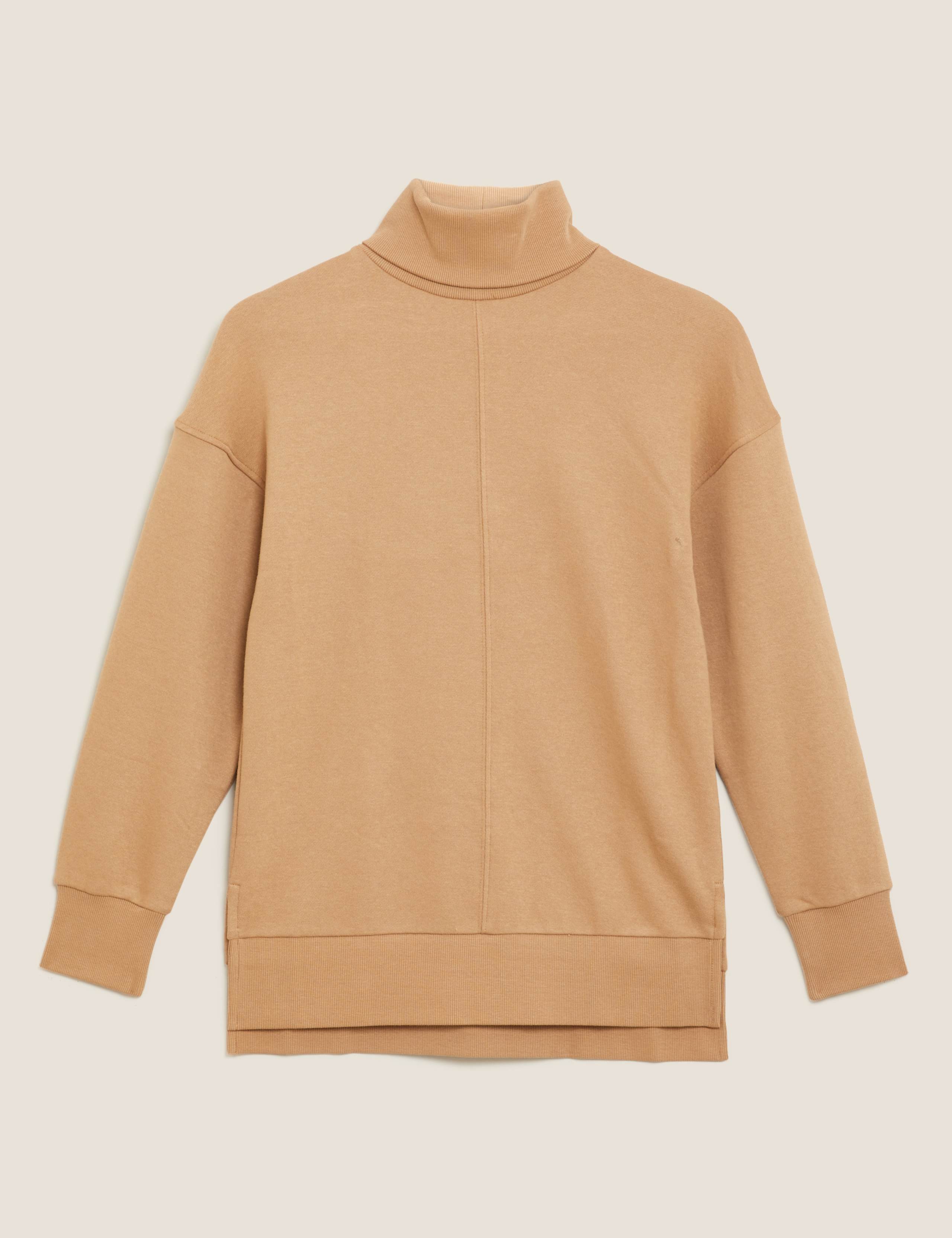Funnel Neck Long Sleeve Sweatshirt 2 of 5