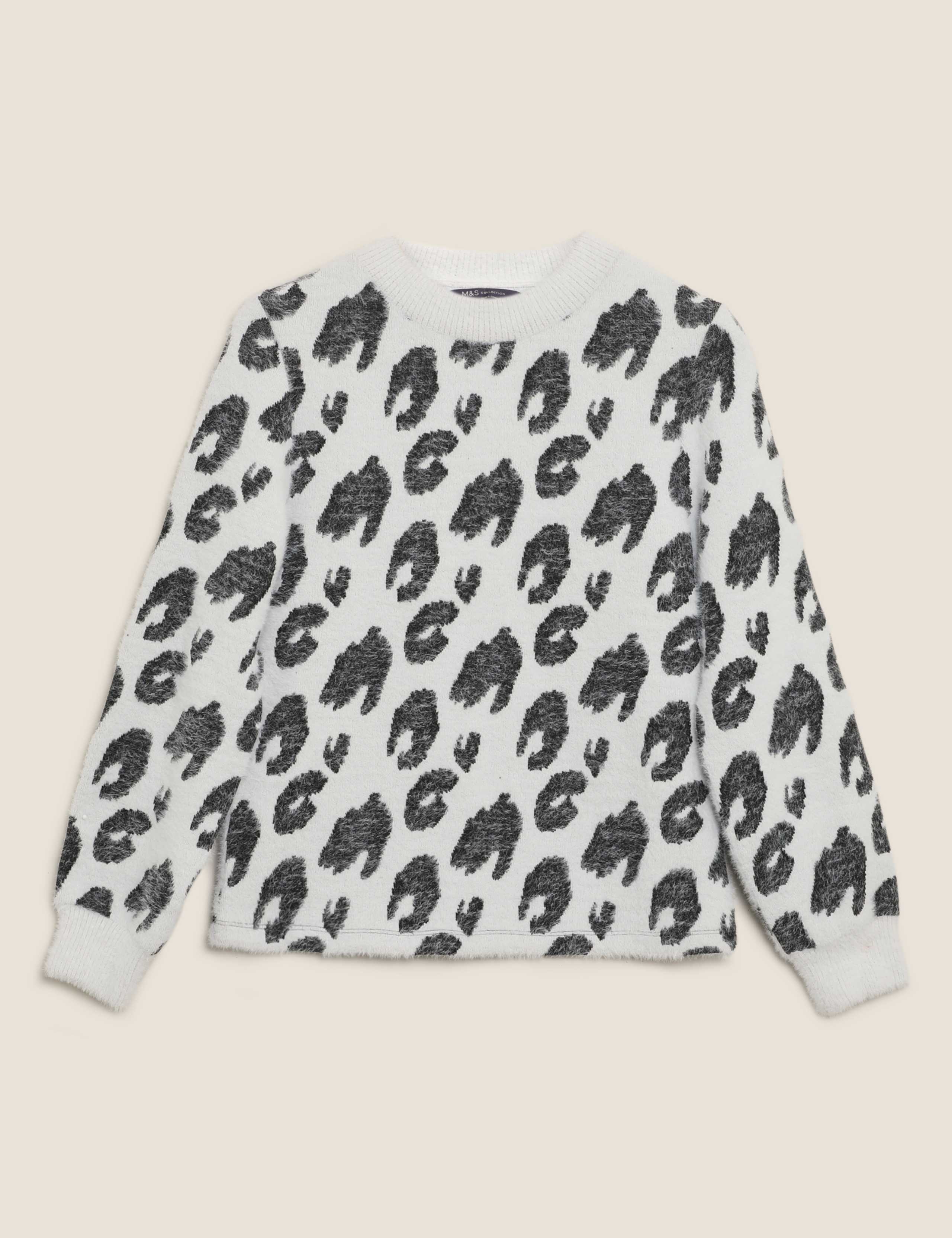 Brushed Jacquard Long Sleeve Top 2 of 5