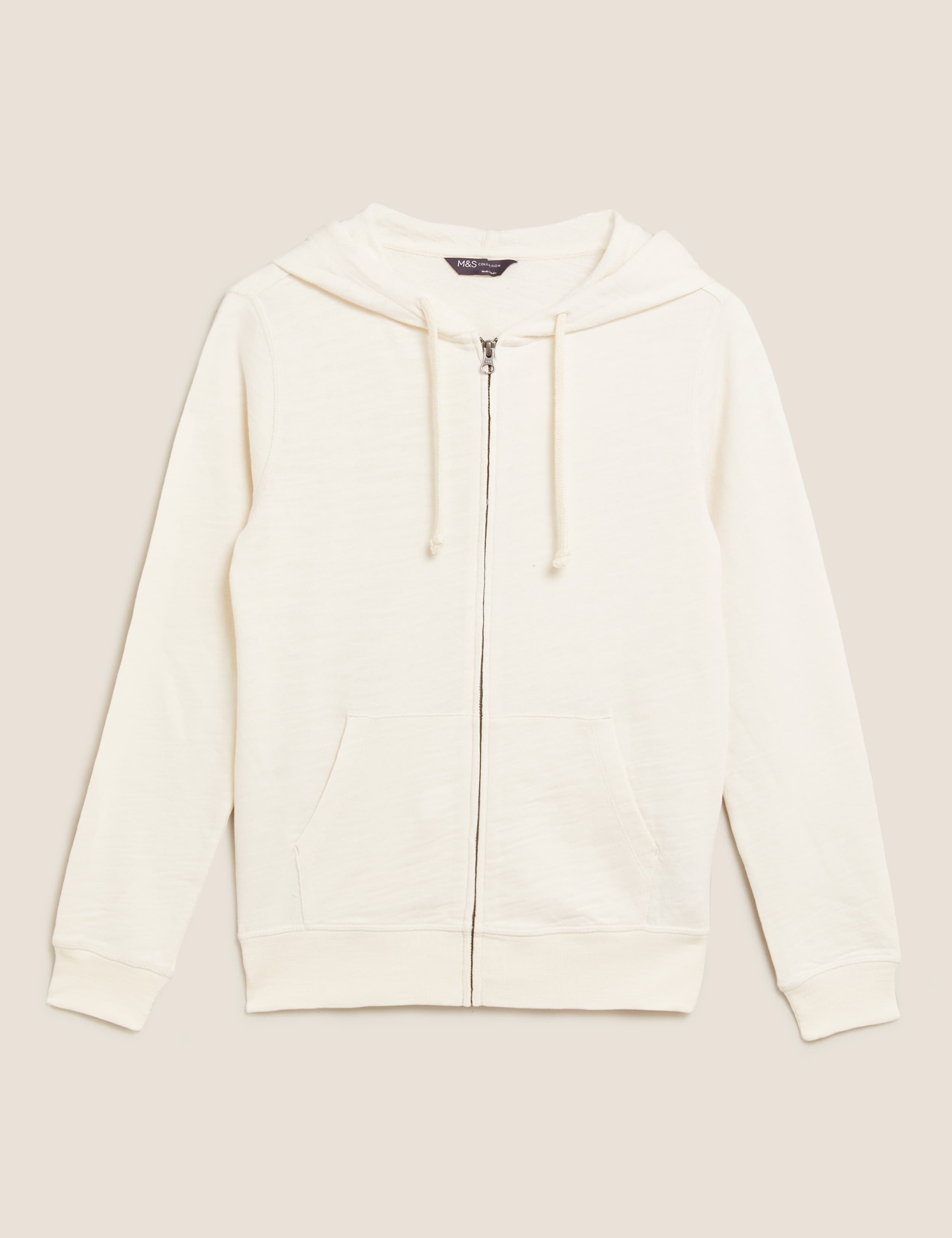 Pure Cotton Relaxed Long Sleeve Hoodie 2 of 6