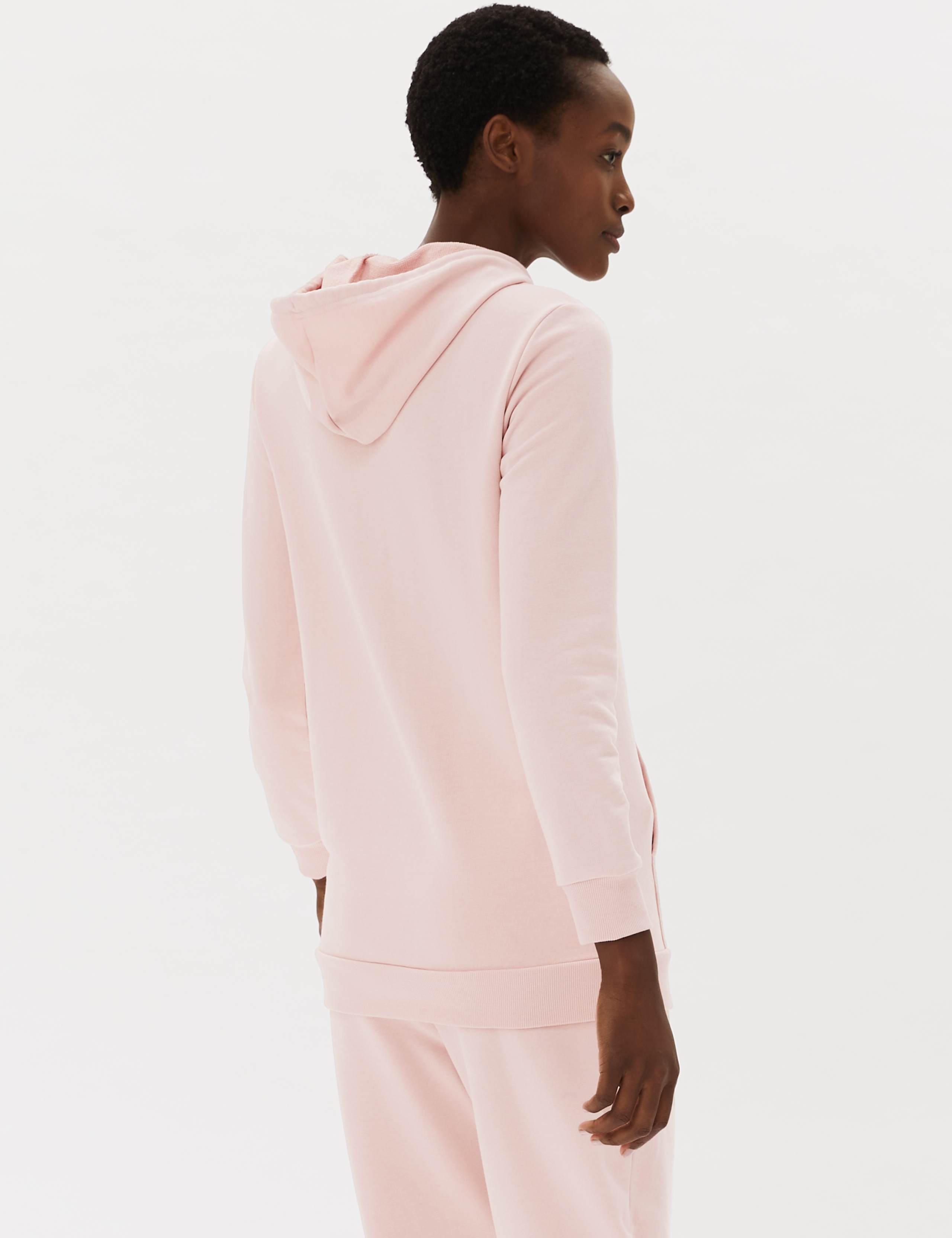 Cotton Longline Hoodie 4 of 6