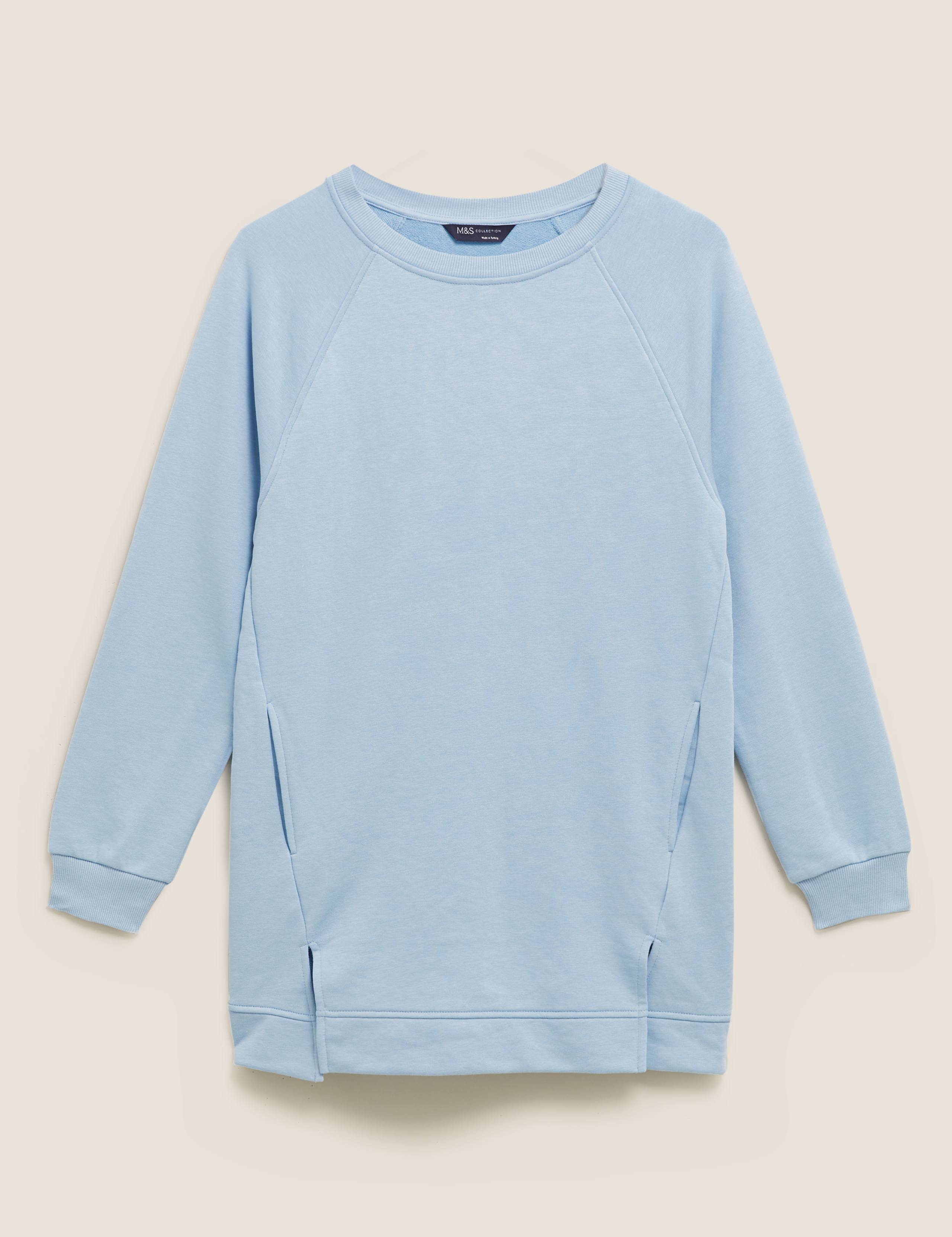 Cotton Rich Longline Sweatshirt 2 of 2