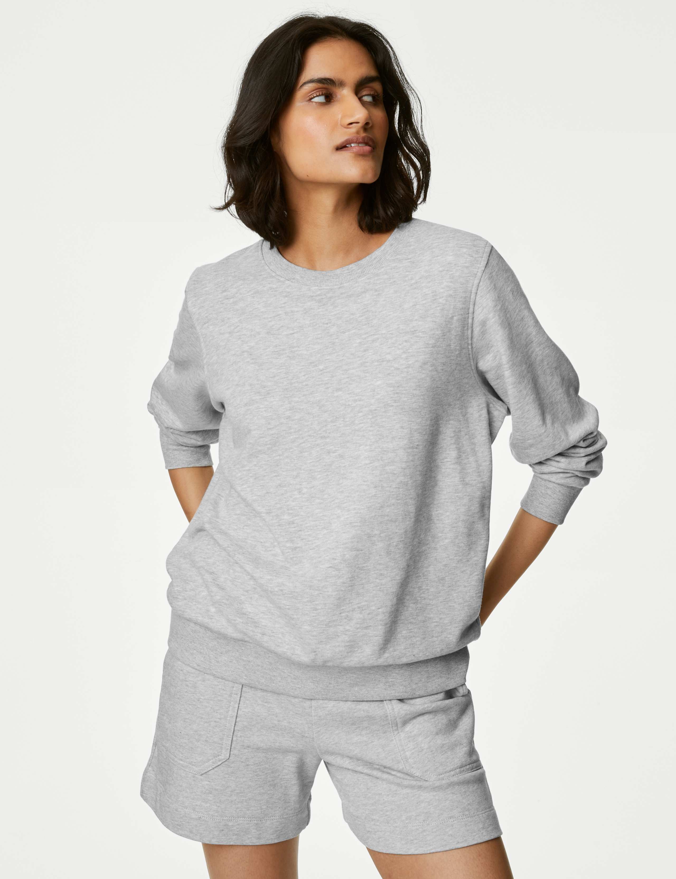 The Cotton Rich Crew Neck Sweatshirt 3 of 5