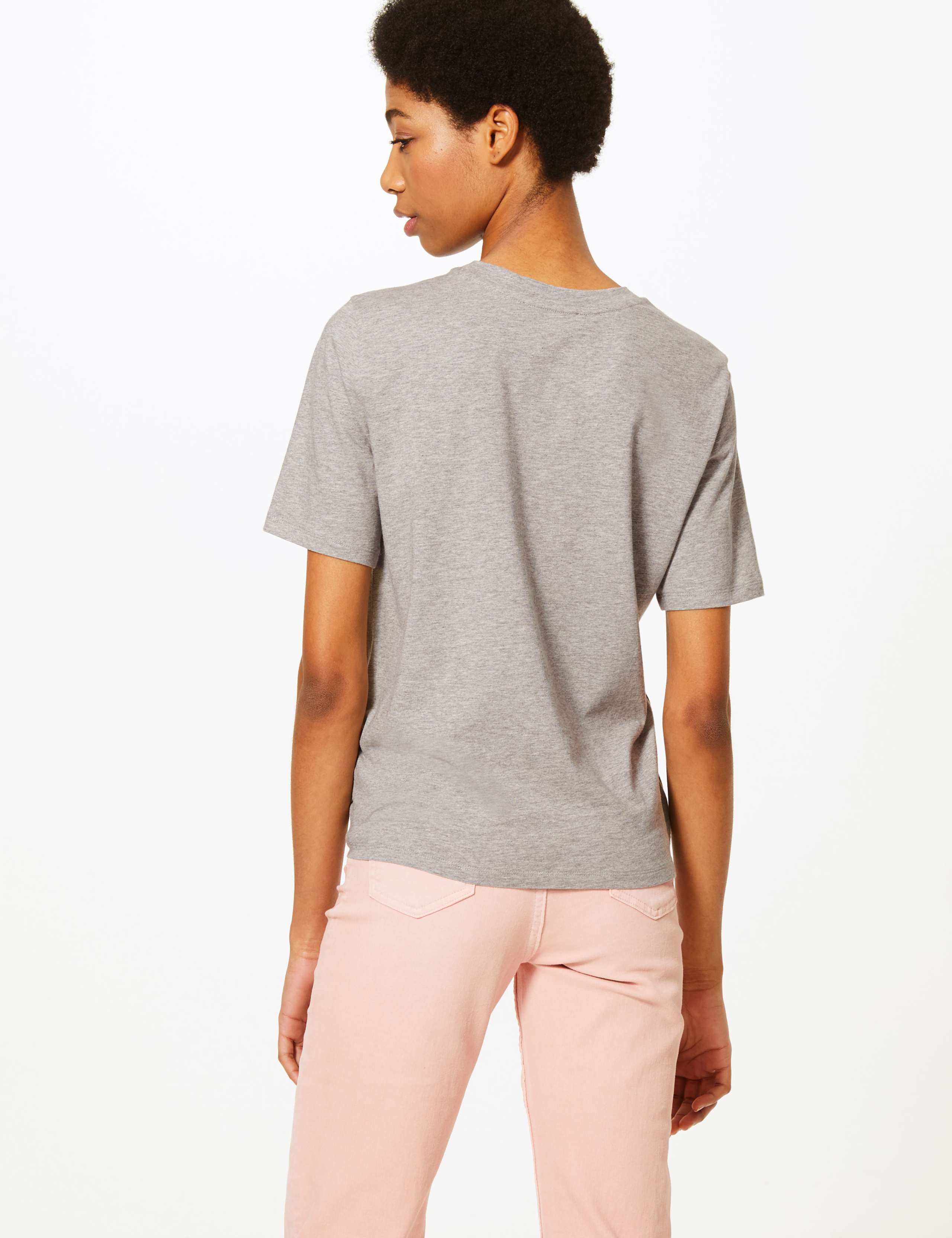 Fashion Targets Hope Cotton T-Shirt 4 of 6