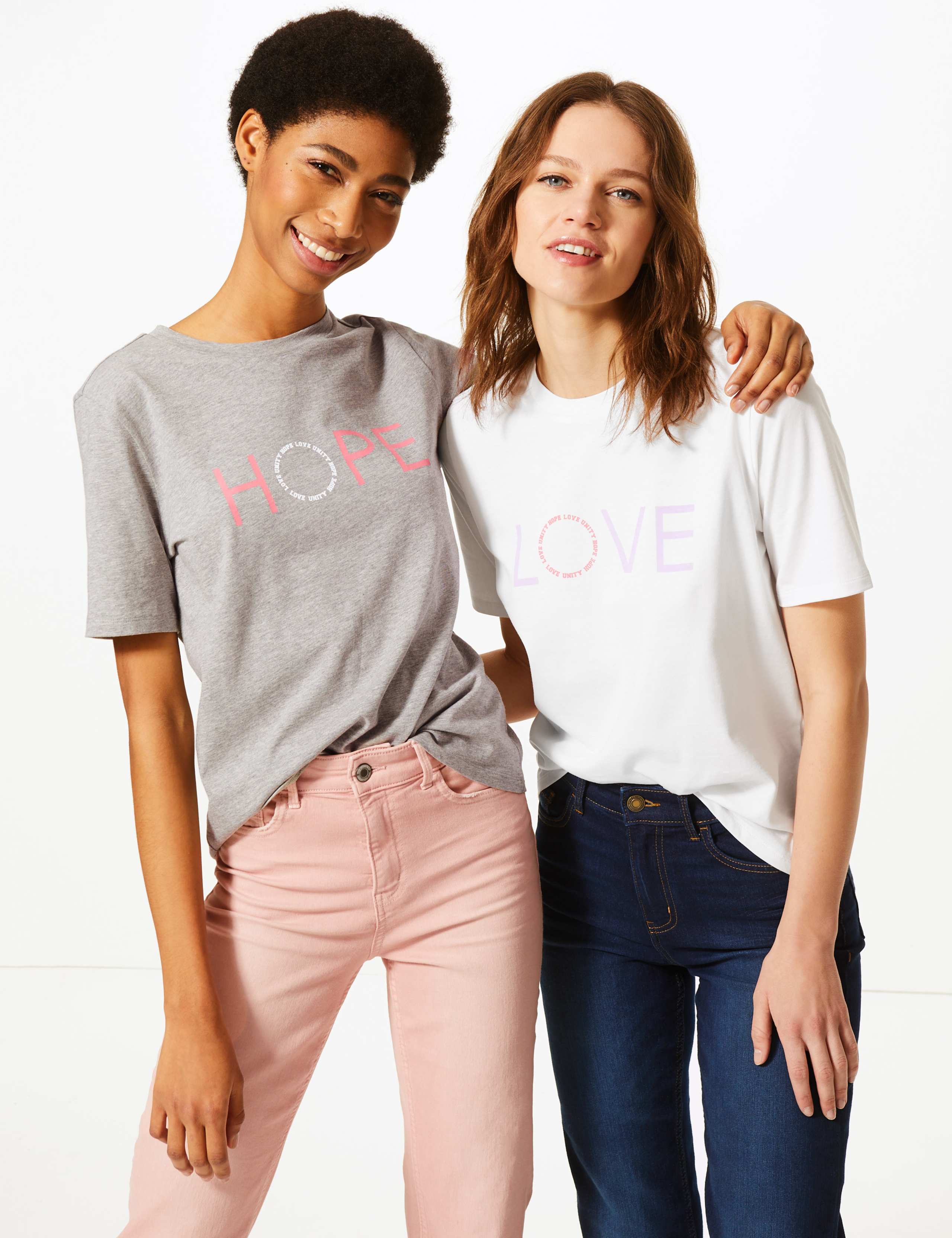 Fashion Targets Hope Cotton T-Shirt 5 of 6