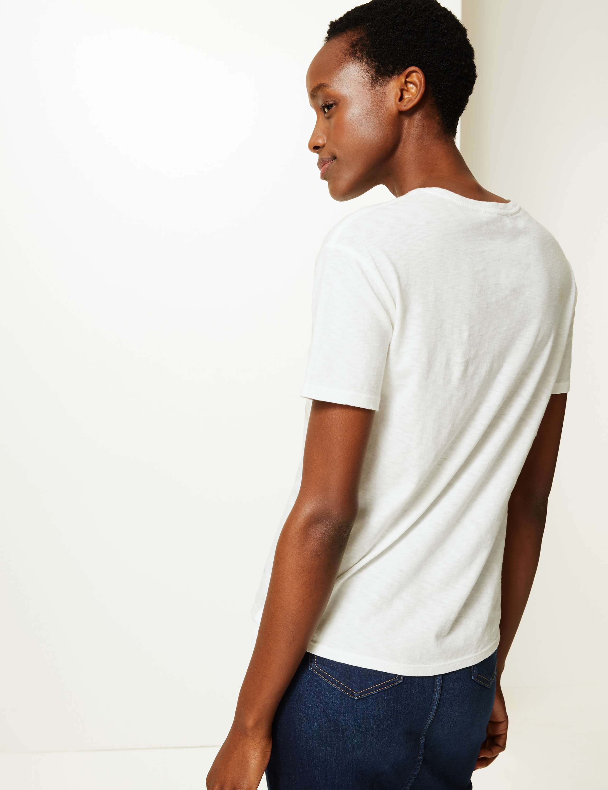 Pure Cotton East Coast Regular Fit T-Shirt 4 of 4